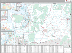 Washington Wall Map