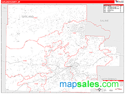 Garland Tx Zip Code Map