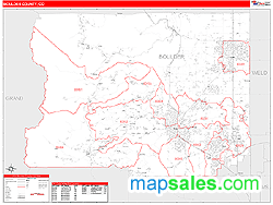 Boulder Co Zip Code Map - Map