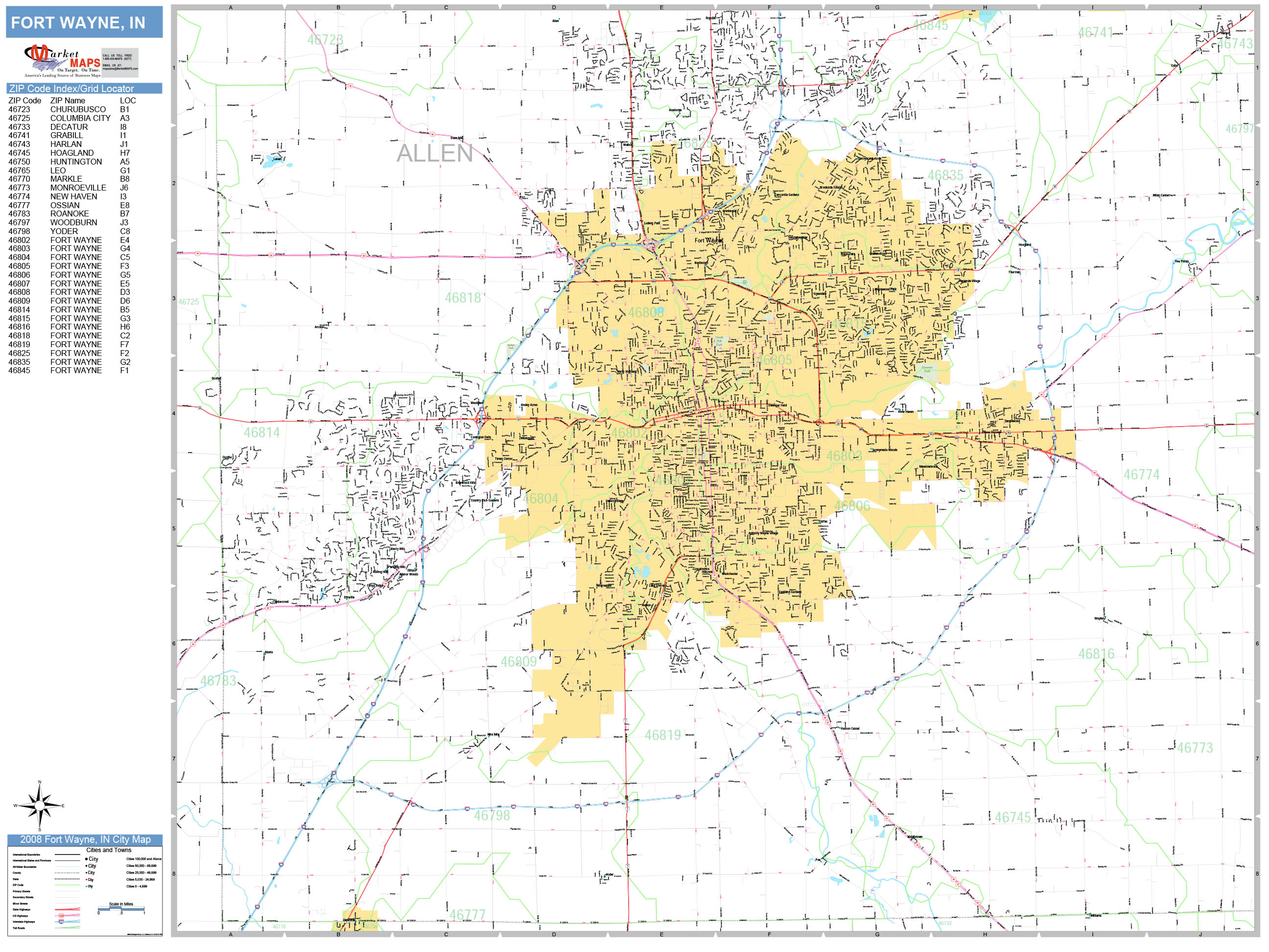 Driving Directions To Fort Wayne Indiana - y2dhr2v