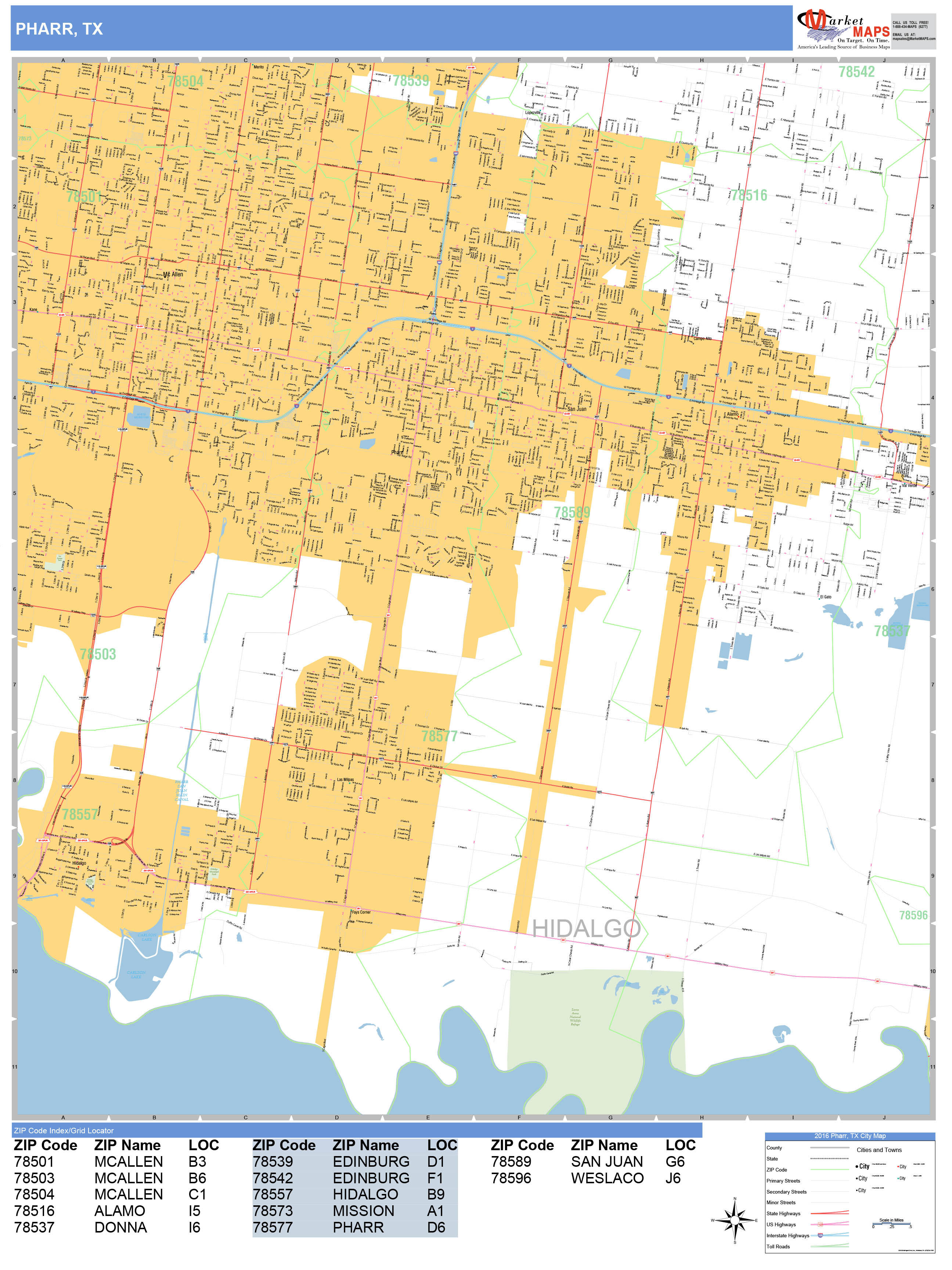 San Marcos Zip Code Map