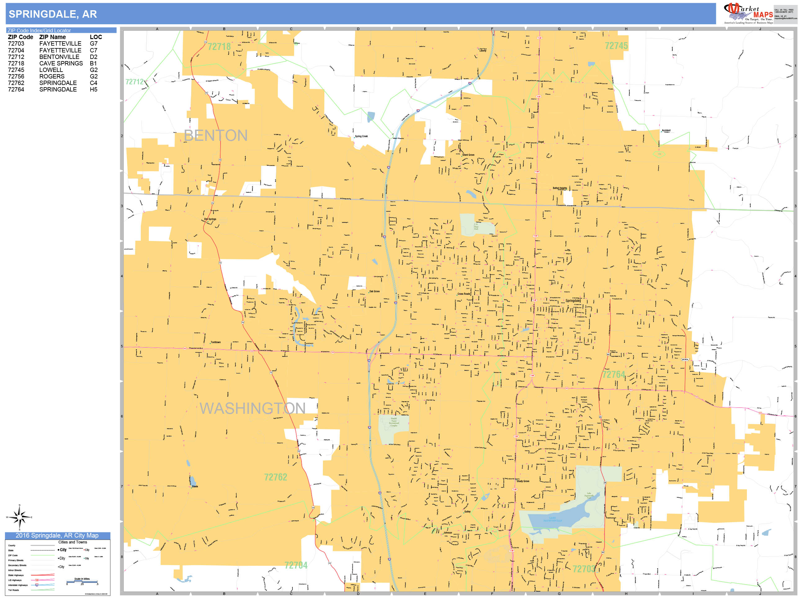 Springdale Ar Zip Code Map United States Map