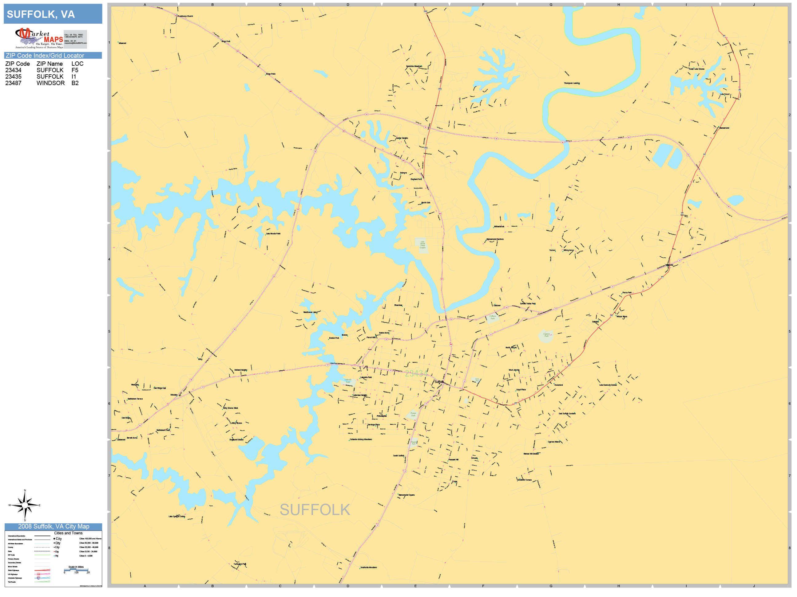 Suffolk Va Zip Code Map Map