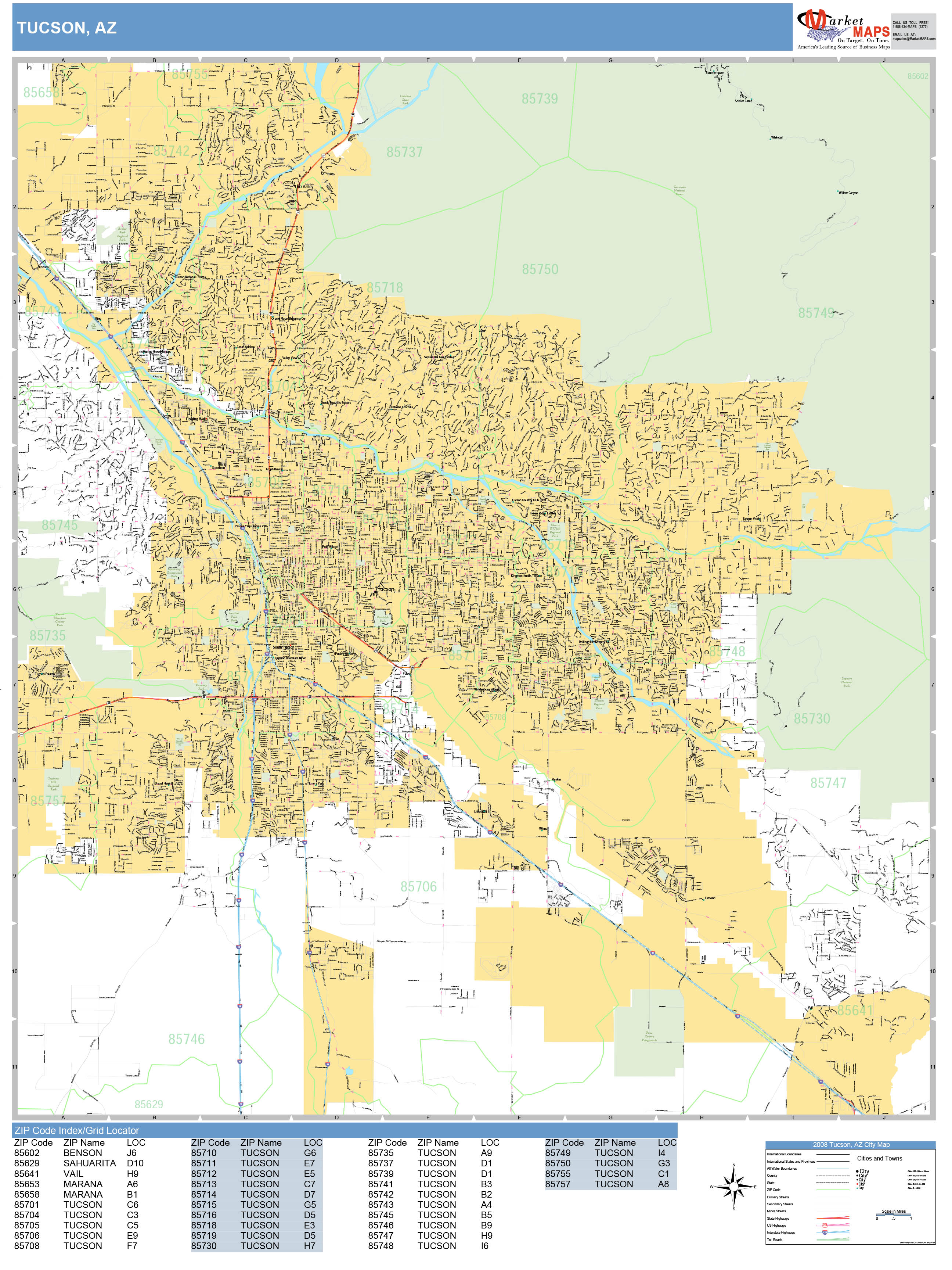 Directions To Tucson Arizona 86 - e83qwzs