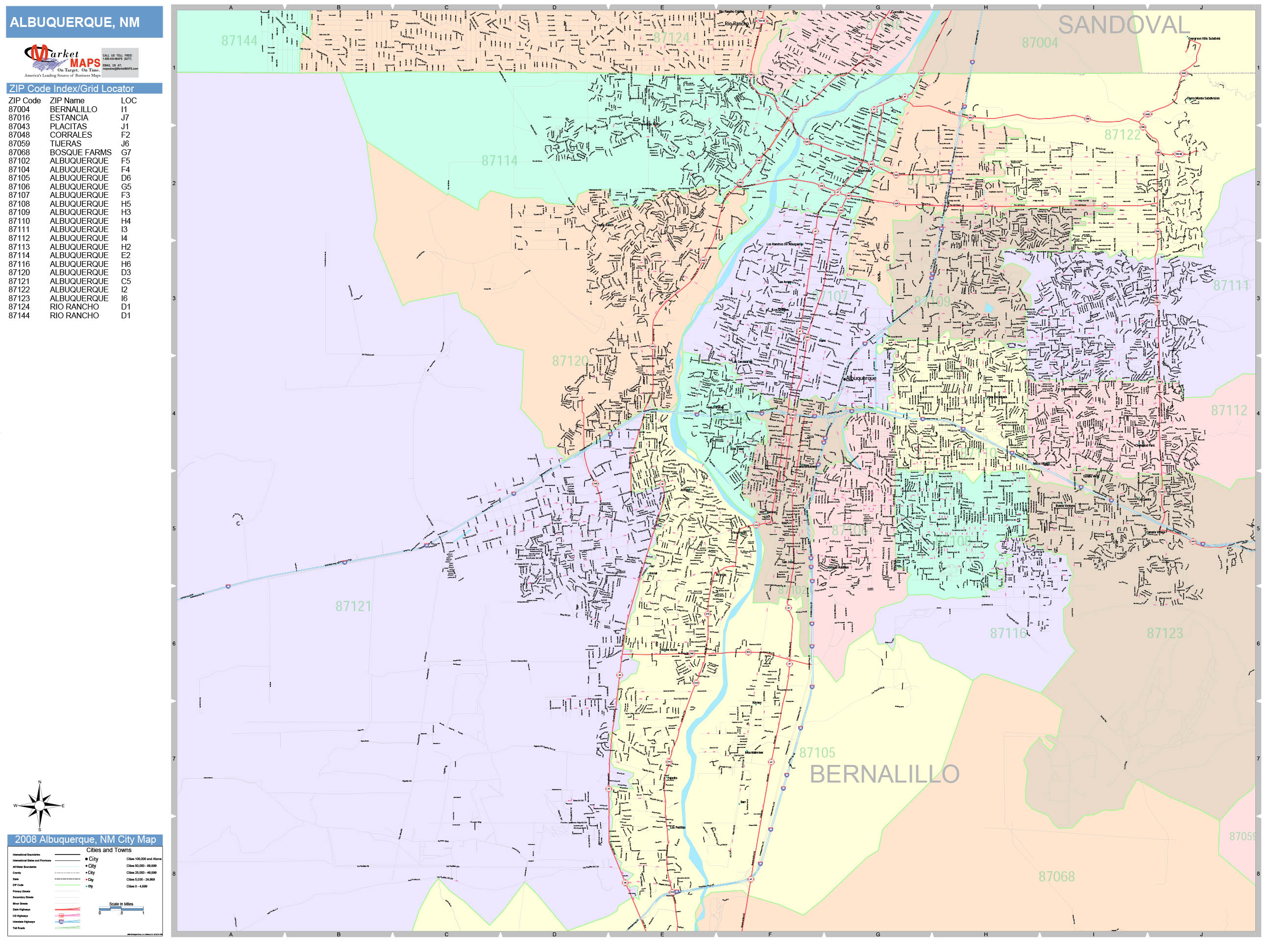 34 Zip Codes Map Albuquerque Maps Database Source vrogue.co