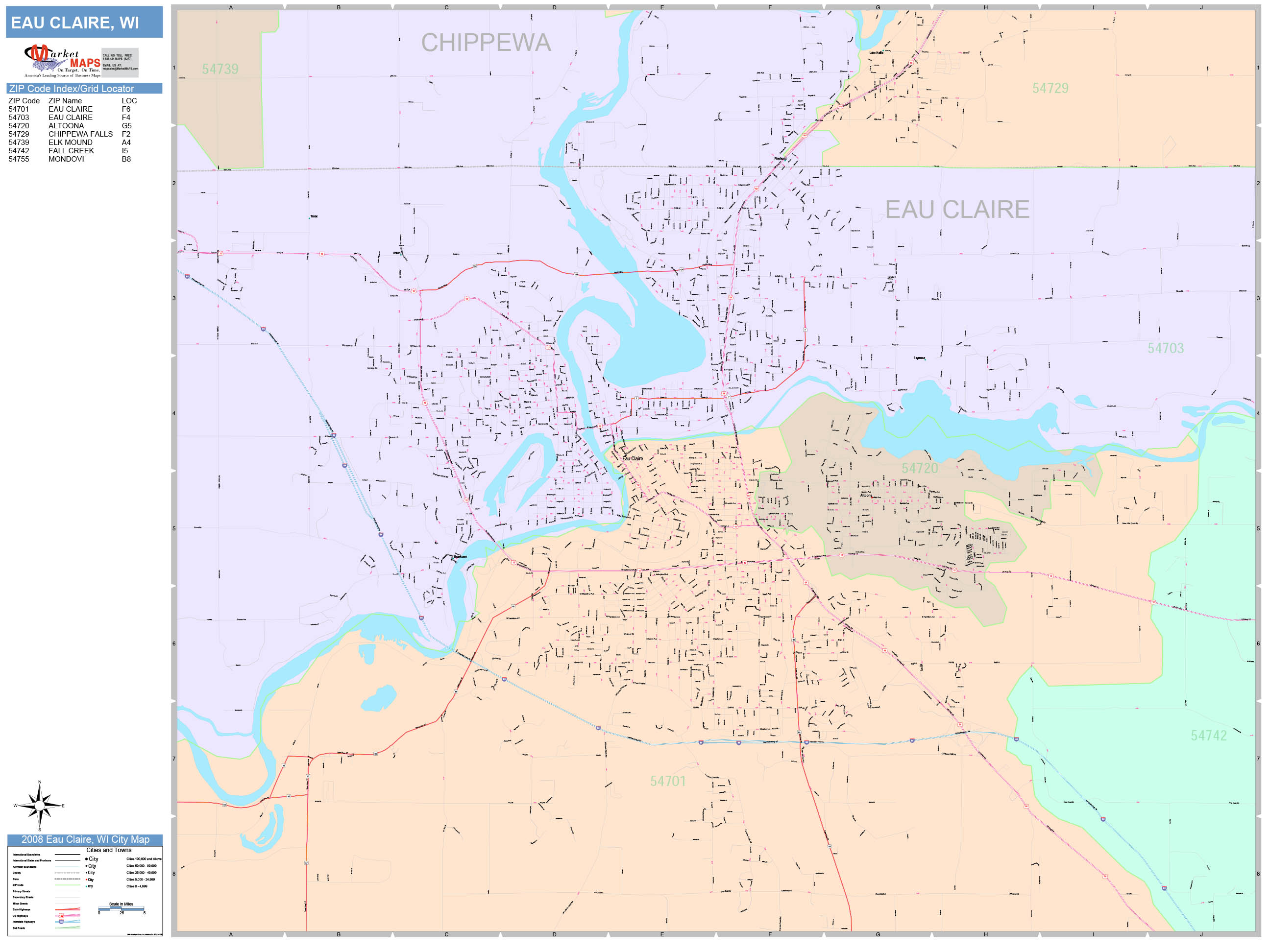 eau-claire-wisconsin-wall-map-color-cast-style-by-marketmaps