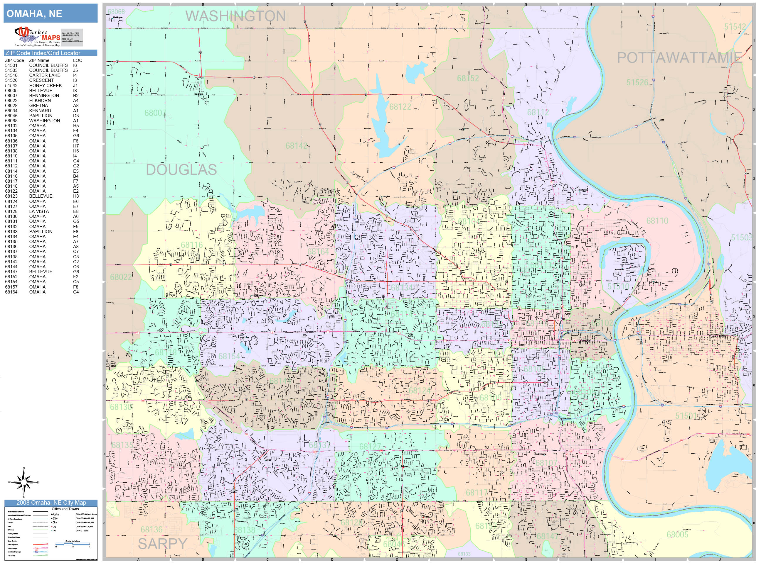 Unraveling The Landscape: A Comprehensive Guide To The Omaha County Map 