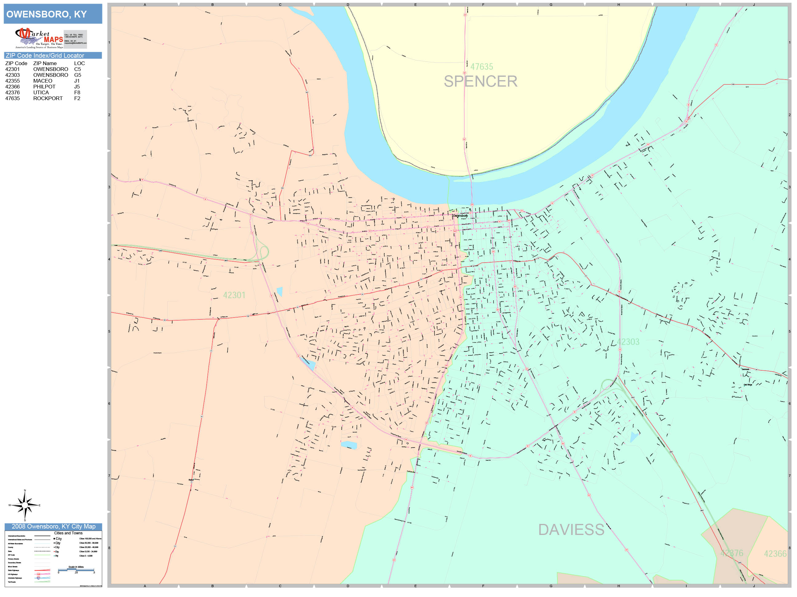 Maps Of Owensboro