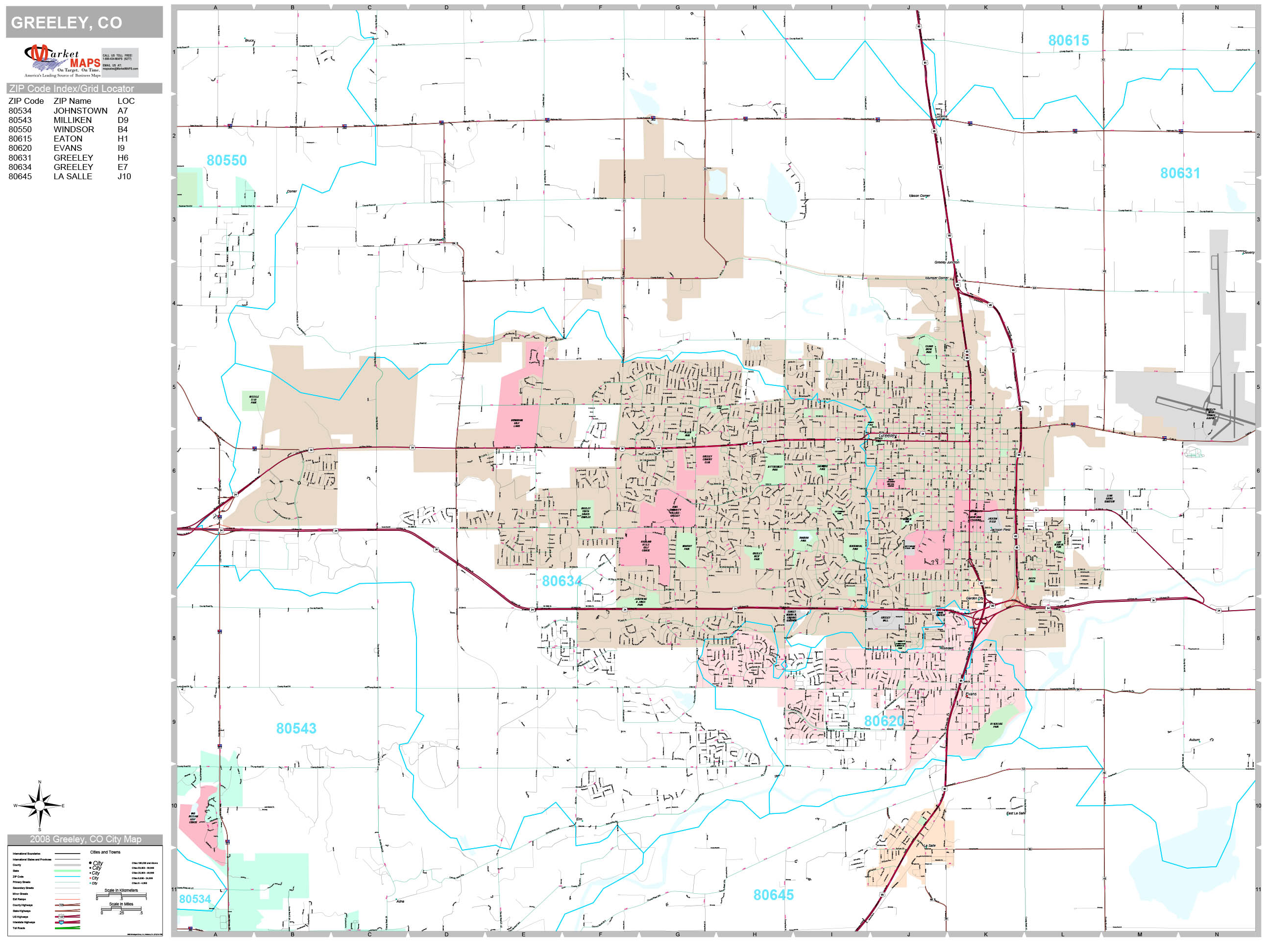 Navigating Greeley, Colorado: A Deep Dive into its Map and Beyond