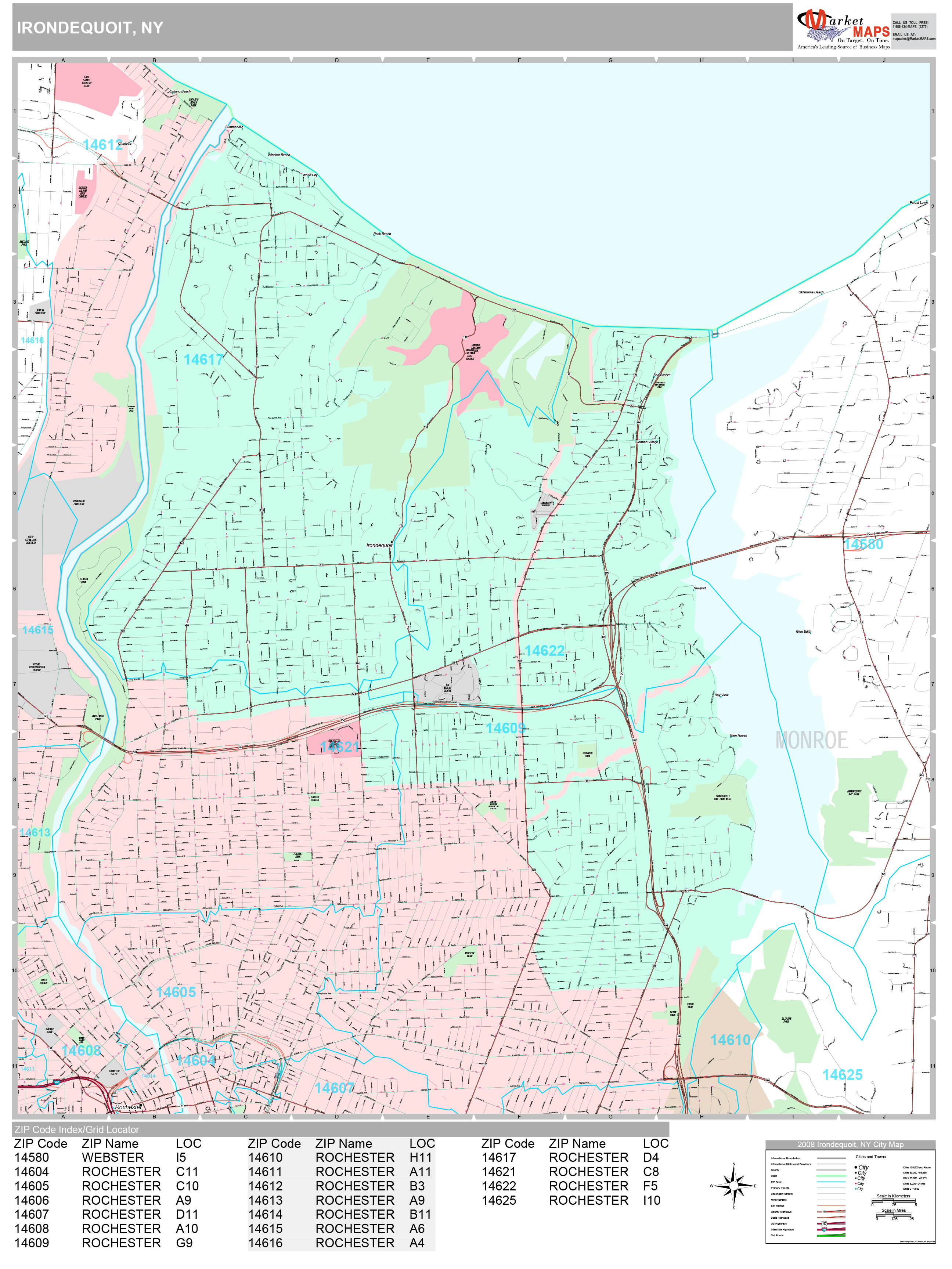 Irondequoit Zoning Map