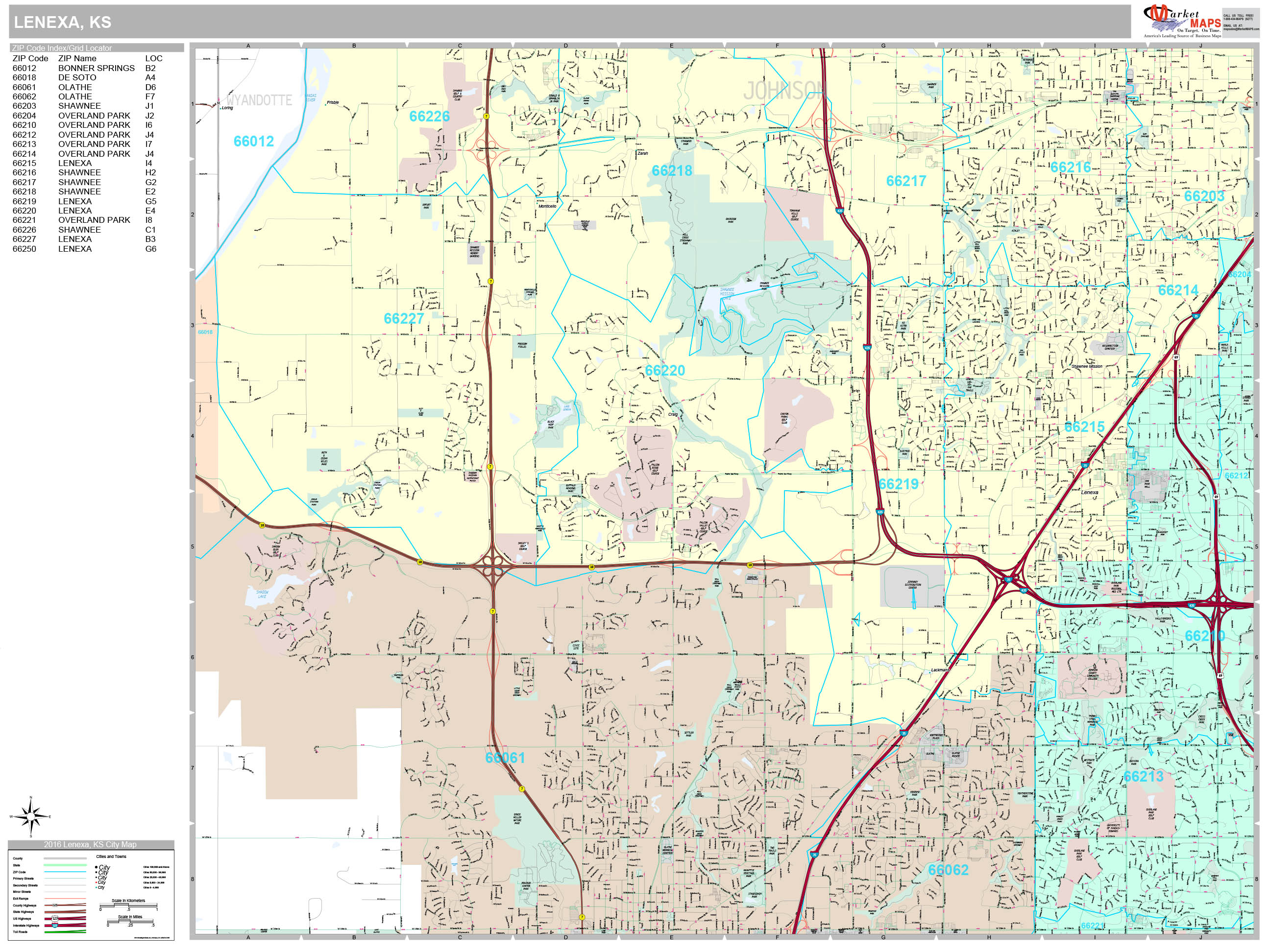 Lenexa Ks Zip Code Map Map