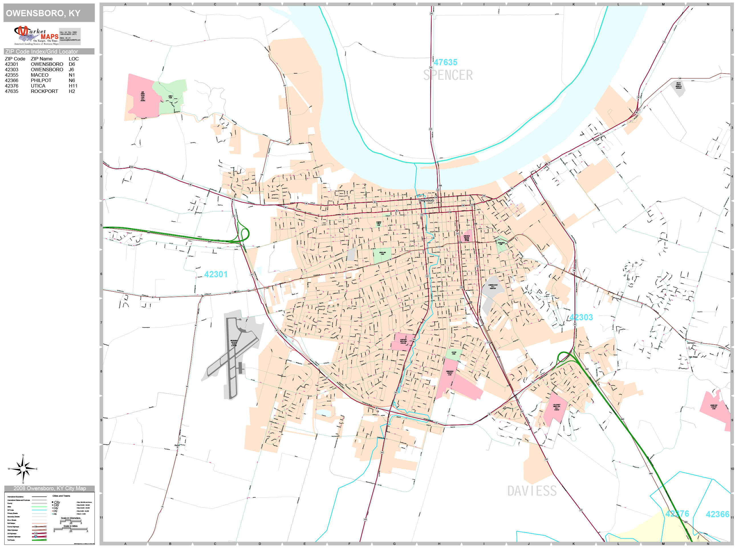 Maps Of Owensboro