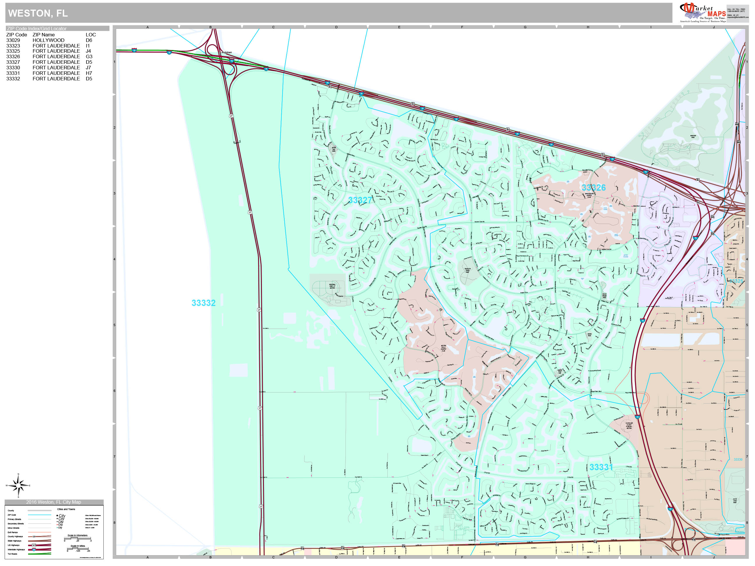Weston Fl Zip Code Map United States Map