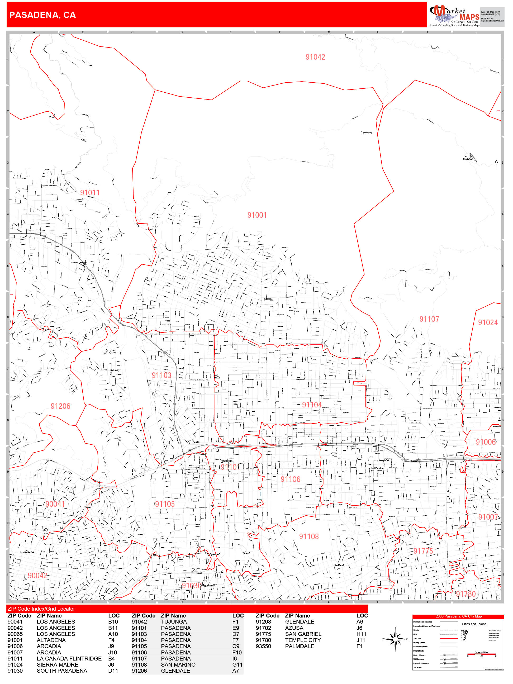 Pasadena Texas Zip Code Map United States Map