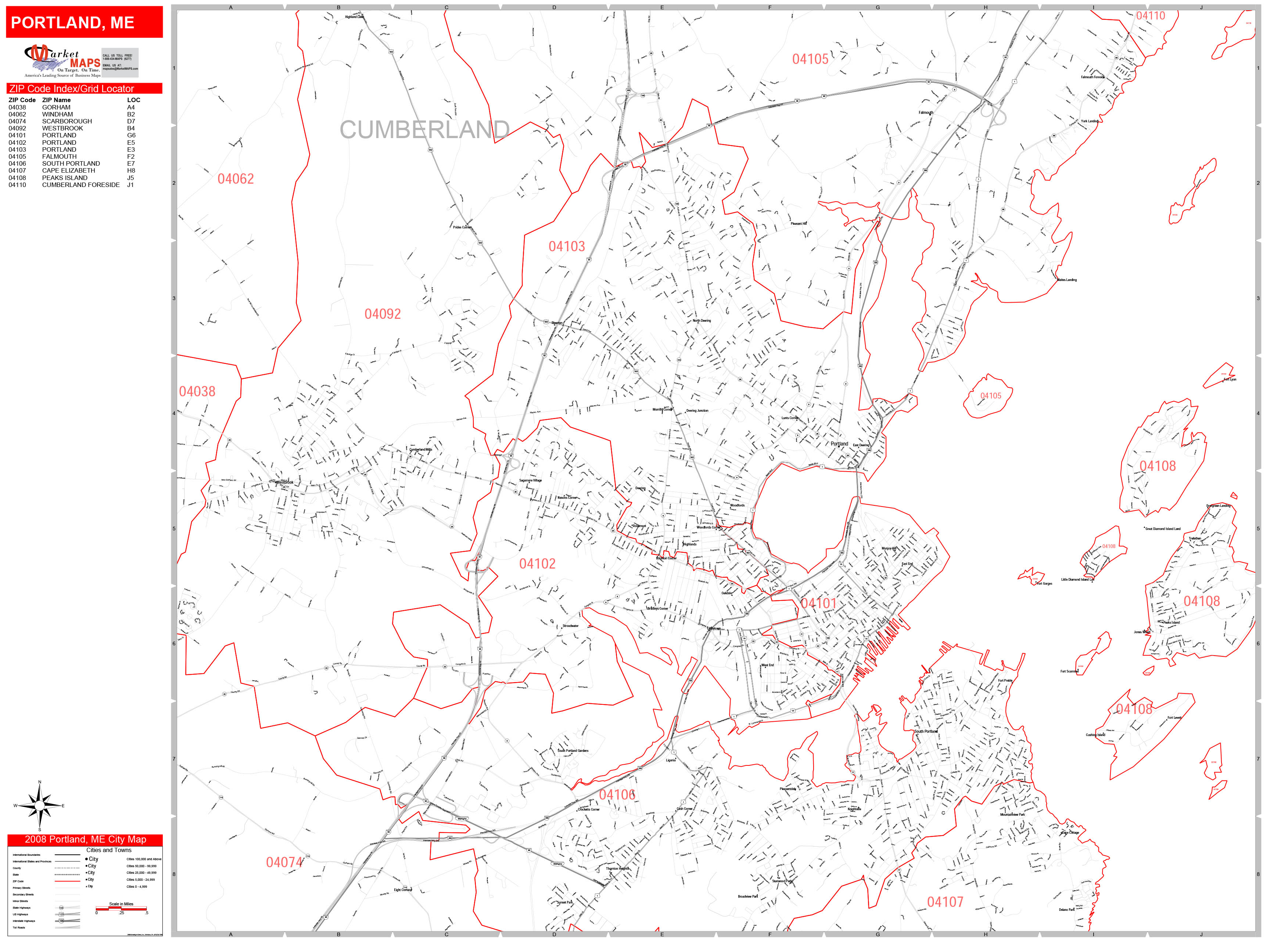 Portland Maine Zip Code Map Campus Map - vrogue.co