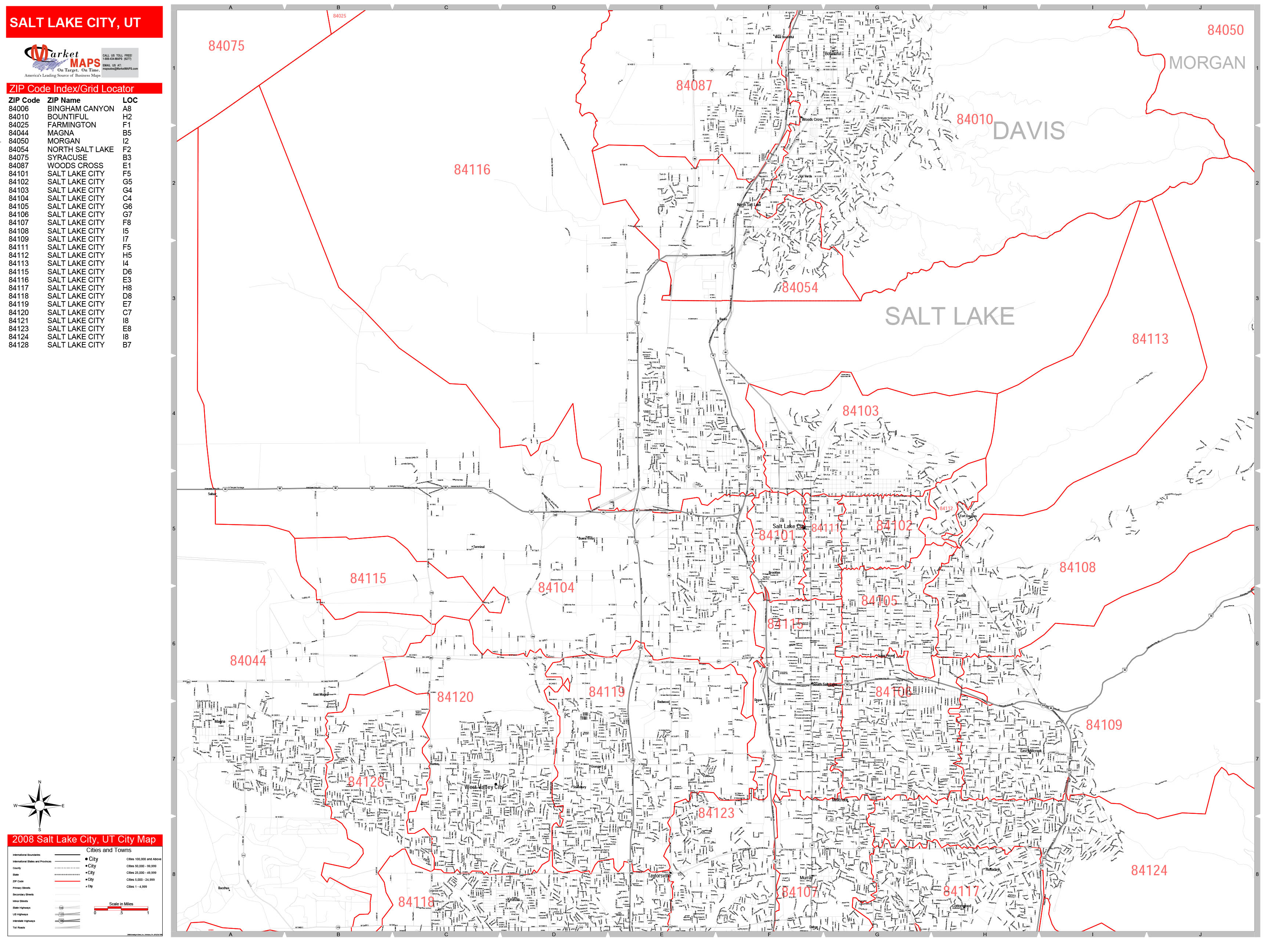 84198 Zip Code - Salt Lake City, UT - wide 7