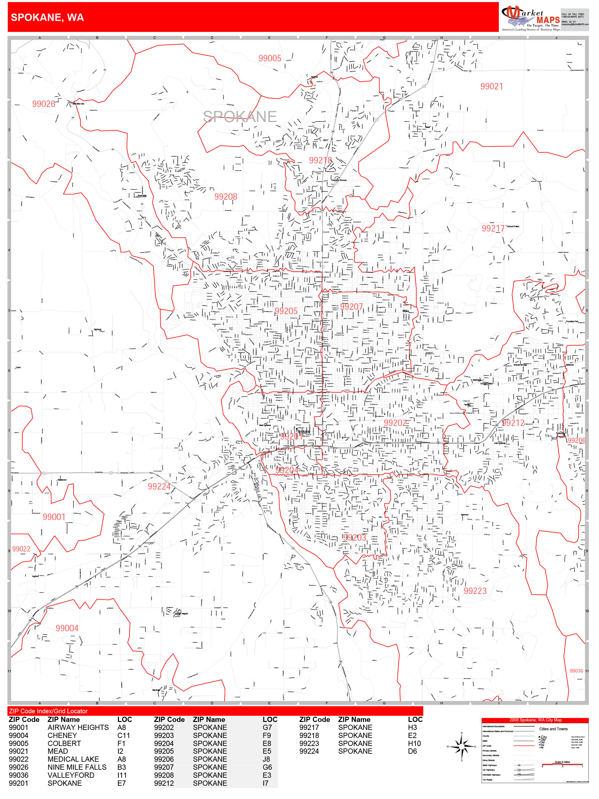 Spokane Wa Zip Code
