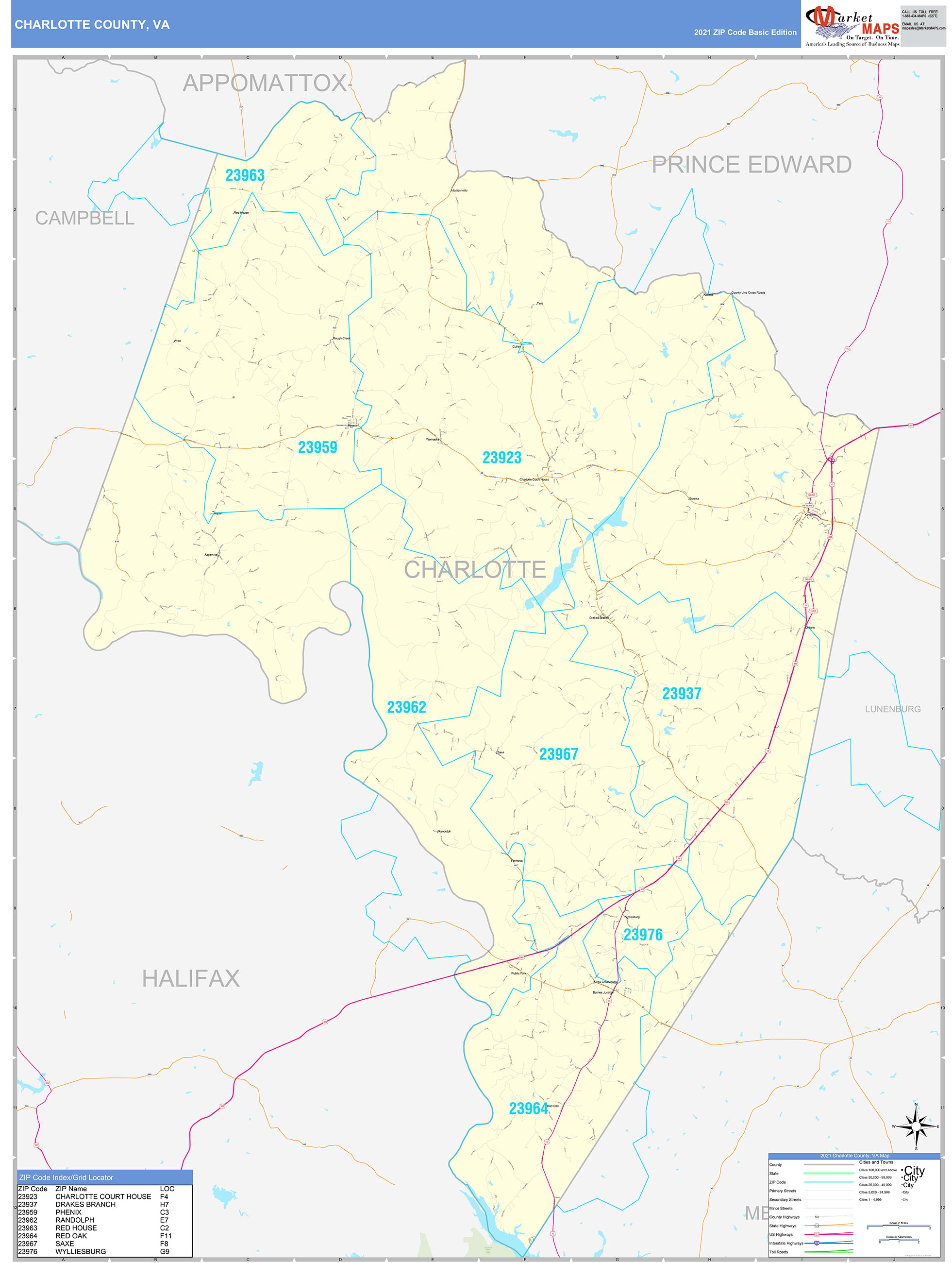 Charlotte Co Zip Code Map