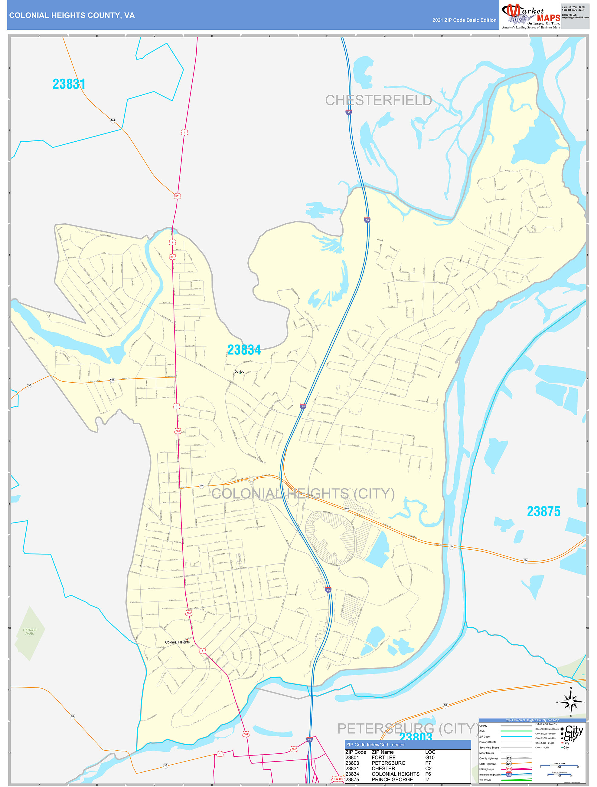 Colonial Heights Va Map at Joanne Hill blog