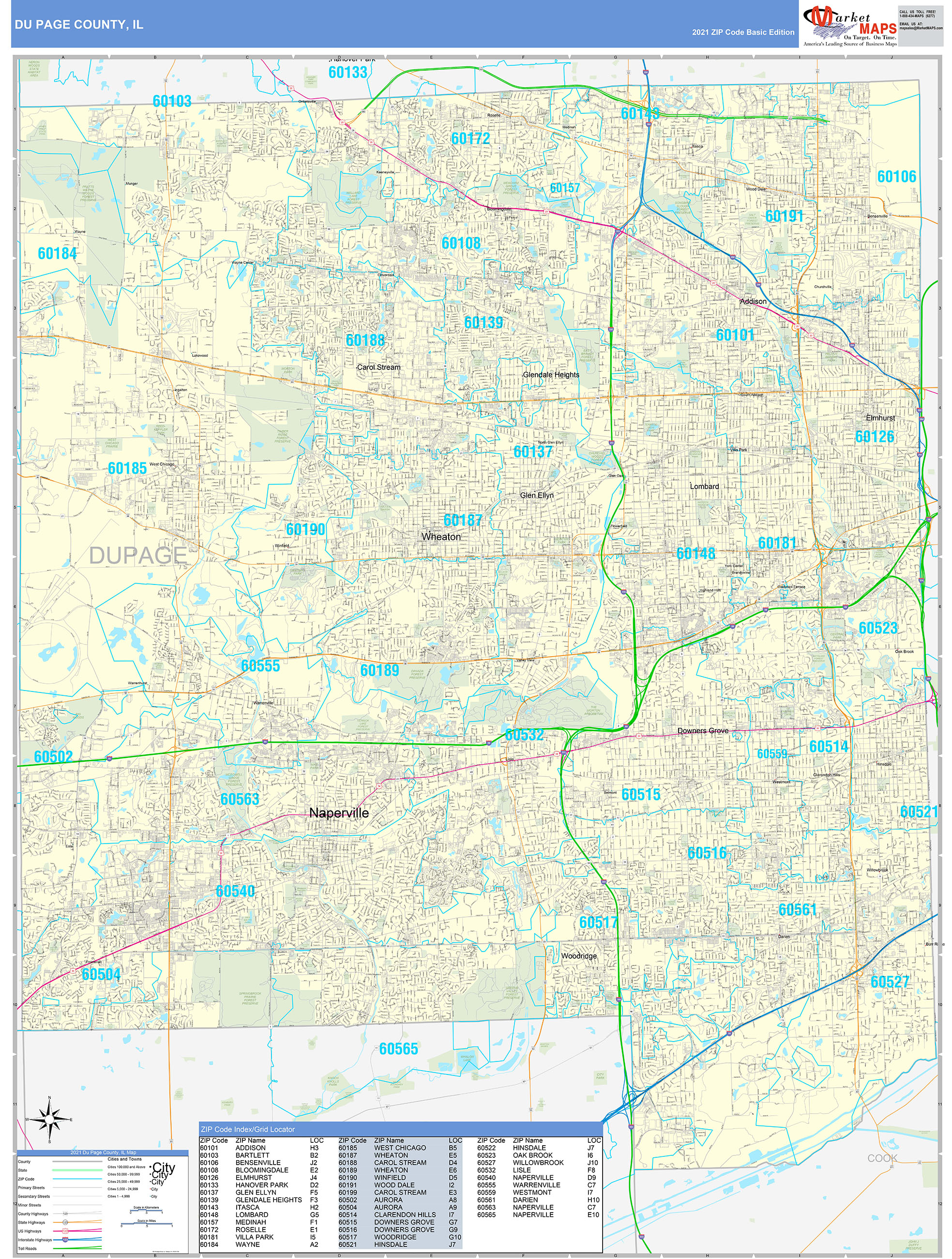 Map Of Dupage County Map Of Dupage County