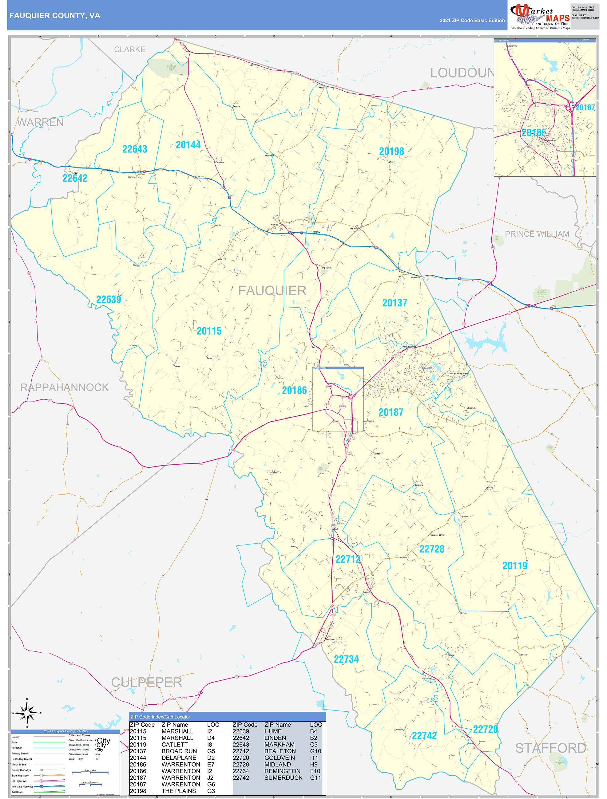 Fauquier County Soils Map