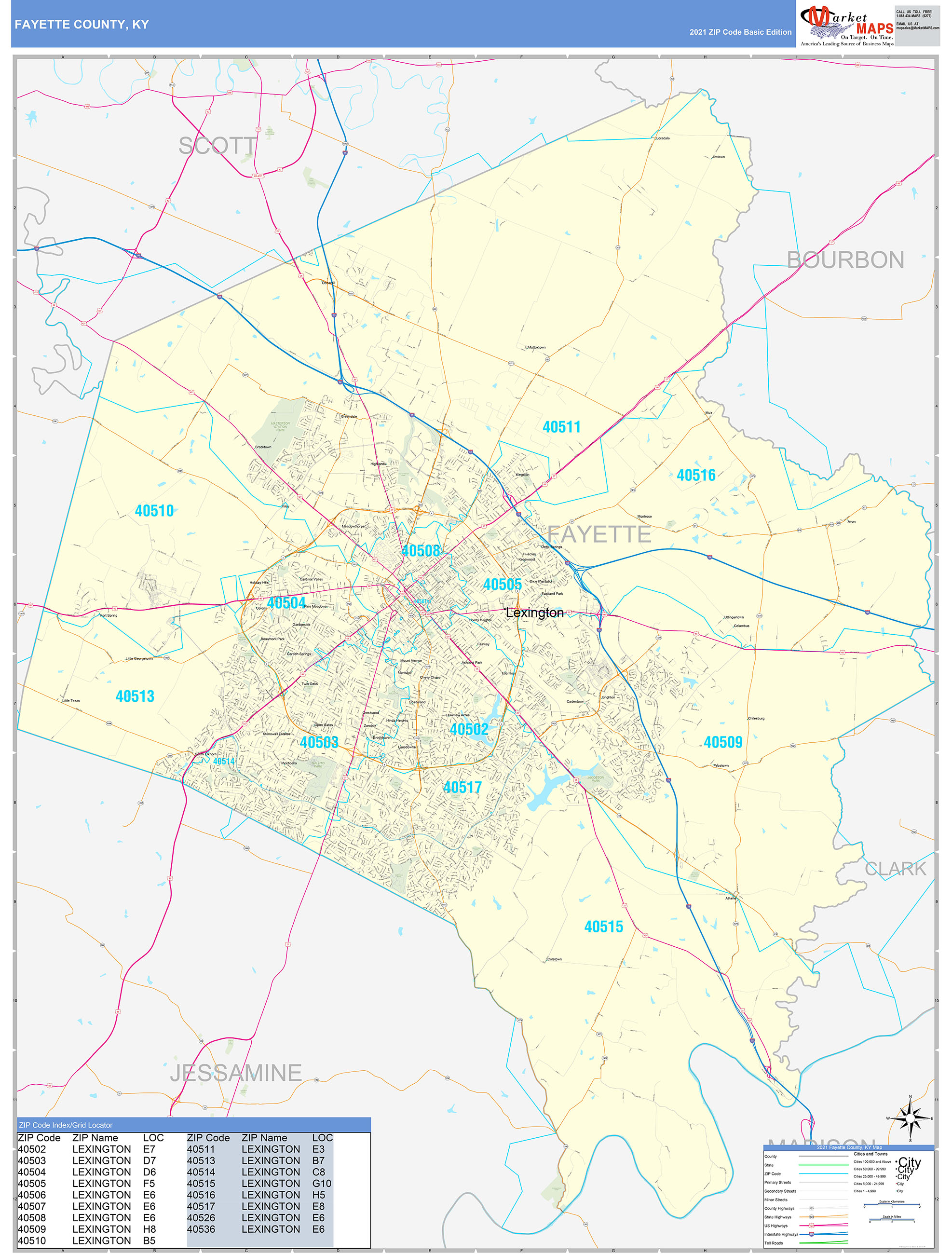 Lexington Ky Zip Code Map Map Of Zip Codes - Vrogue