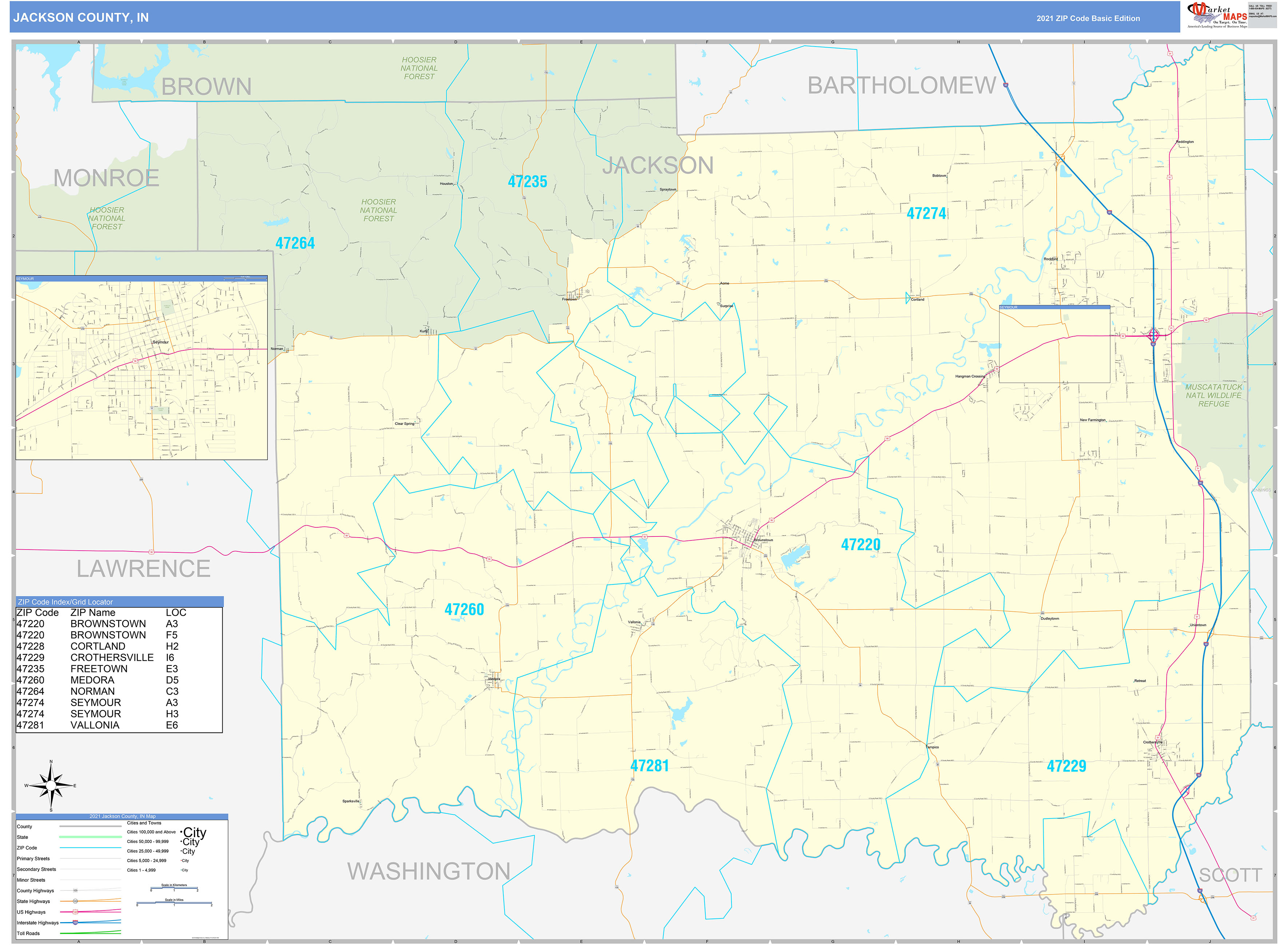 Think Gis Jackson County Indiana - m812k82