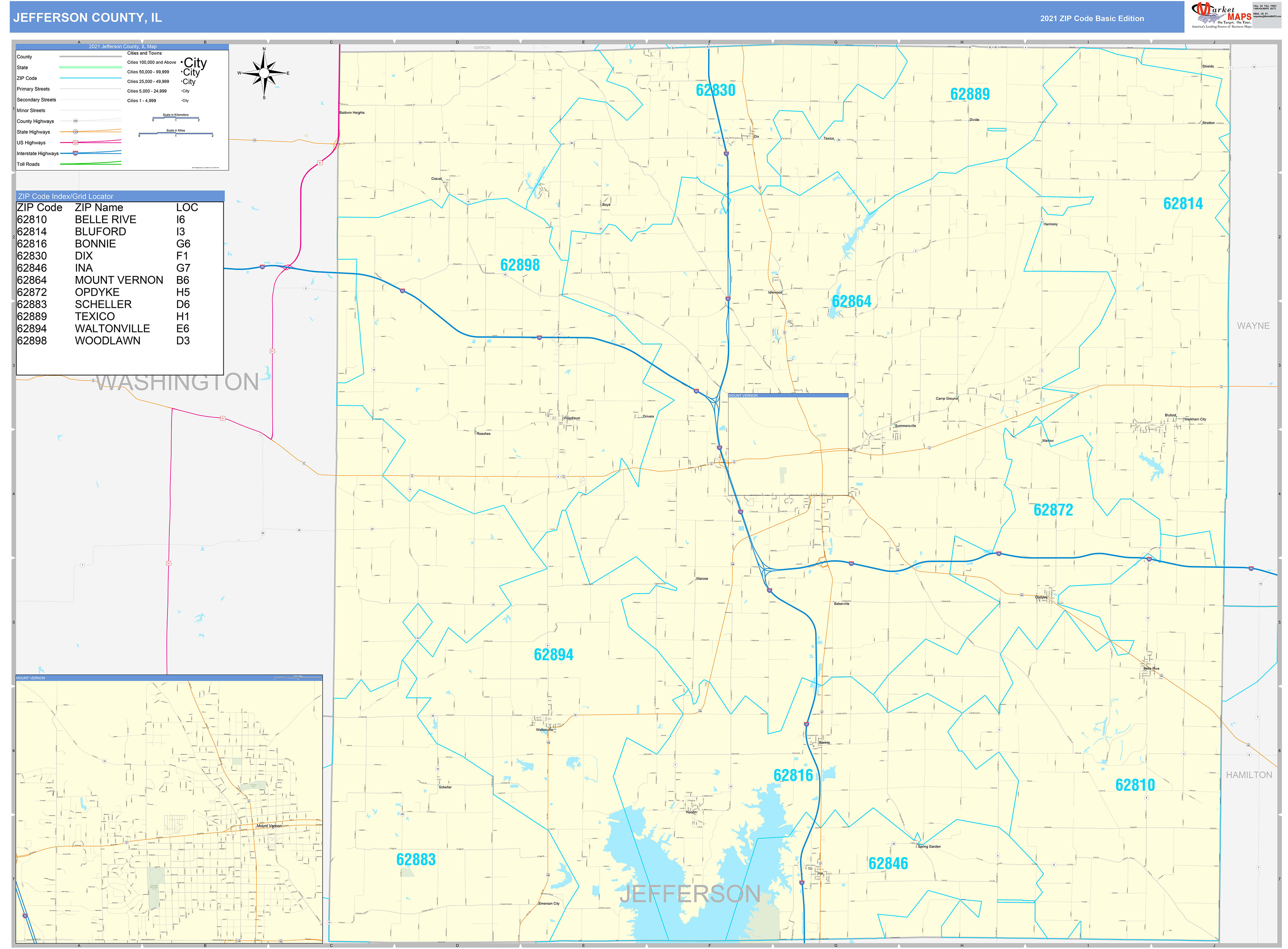 Jefferson County Zip Code Map United States Map
