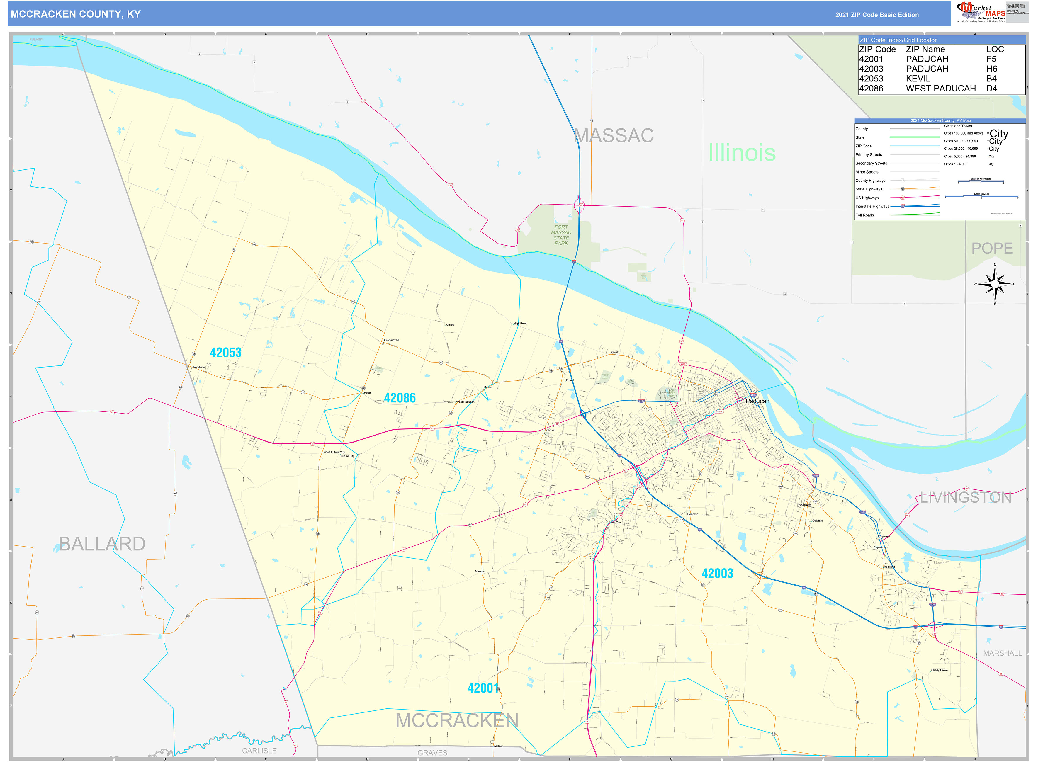 Maps Of Mccracken County Kentucky Marketmaps Com vrogue.co