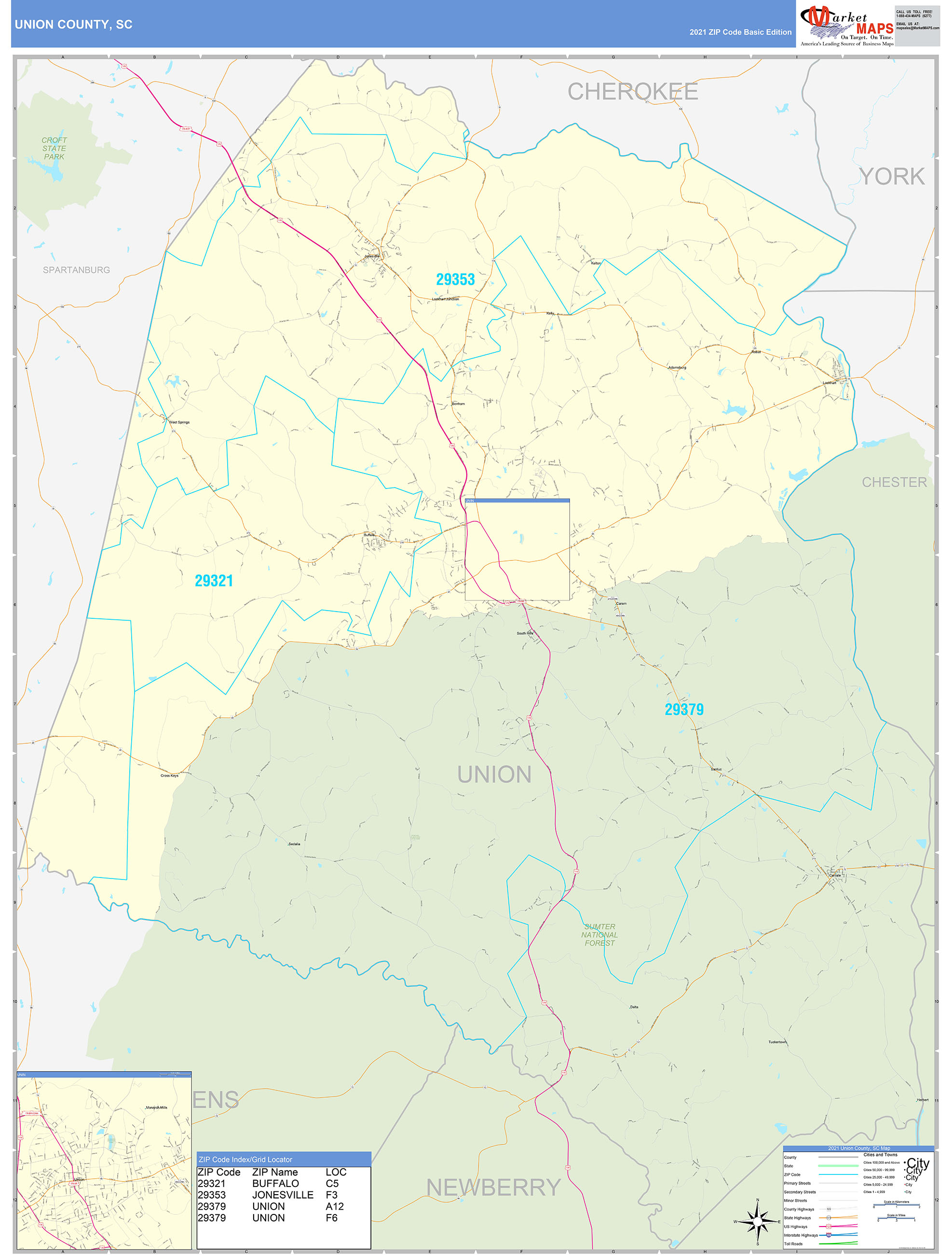 union co sc township map union co sc township map