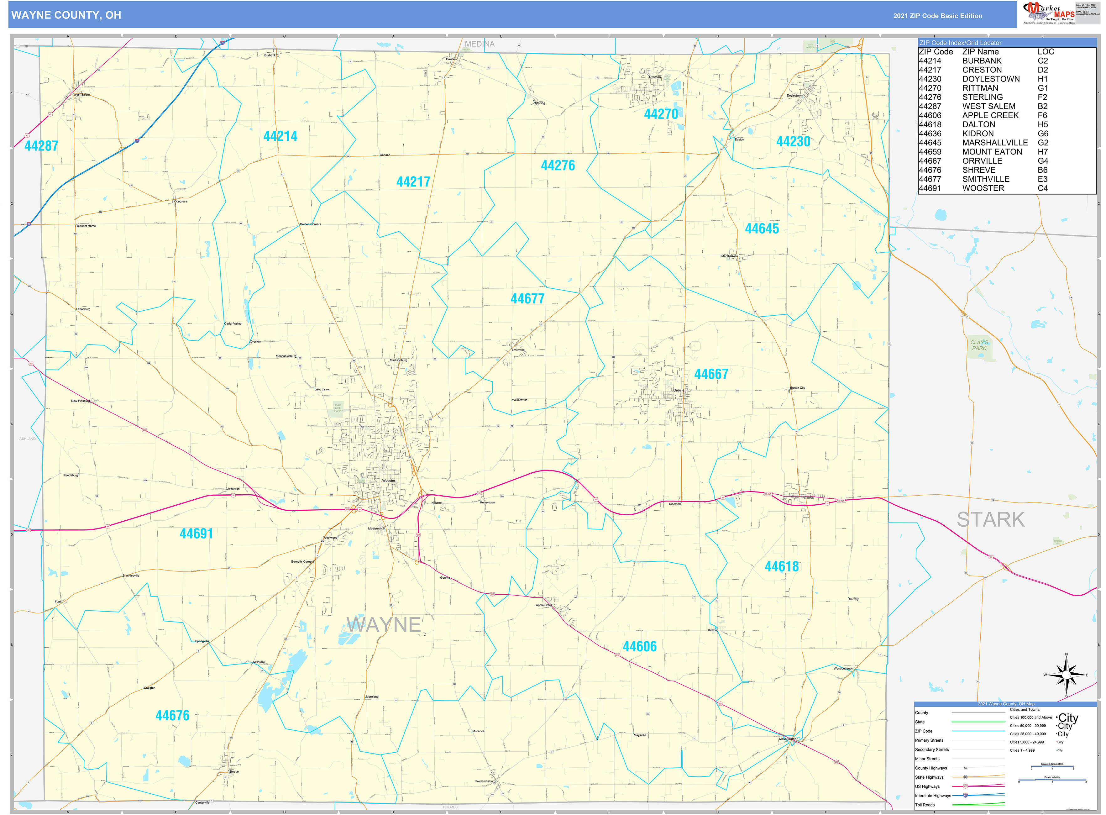 Wayne County Zip Code Map Michigan United States Map