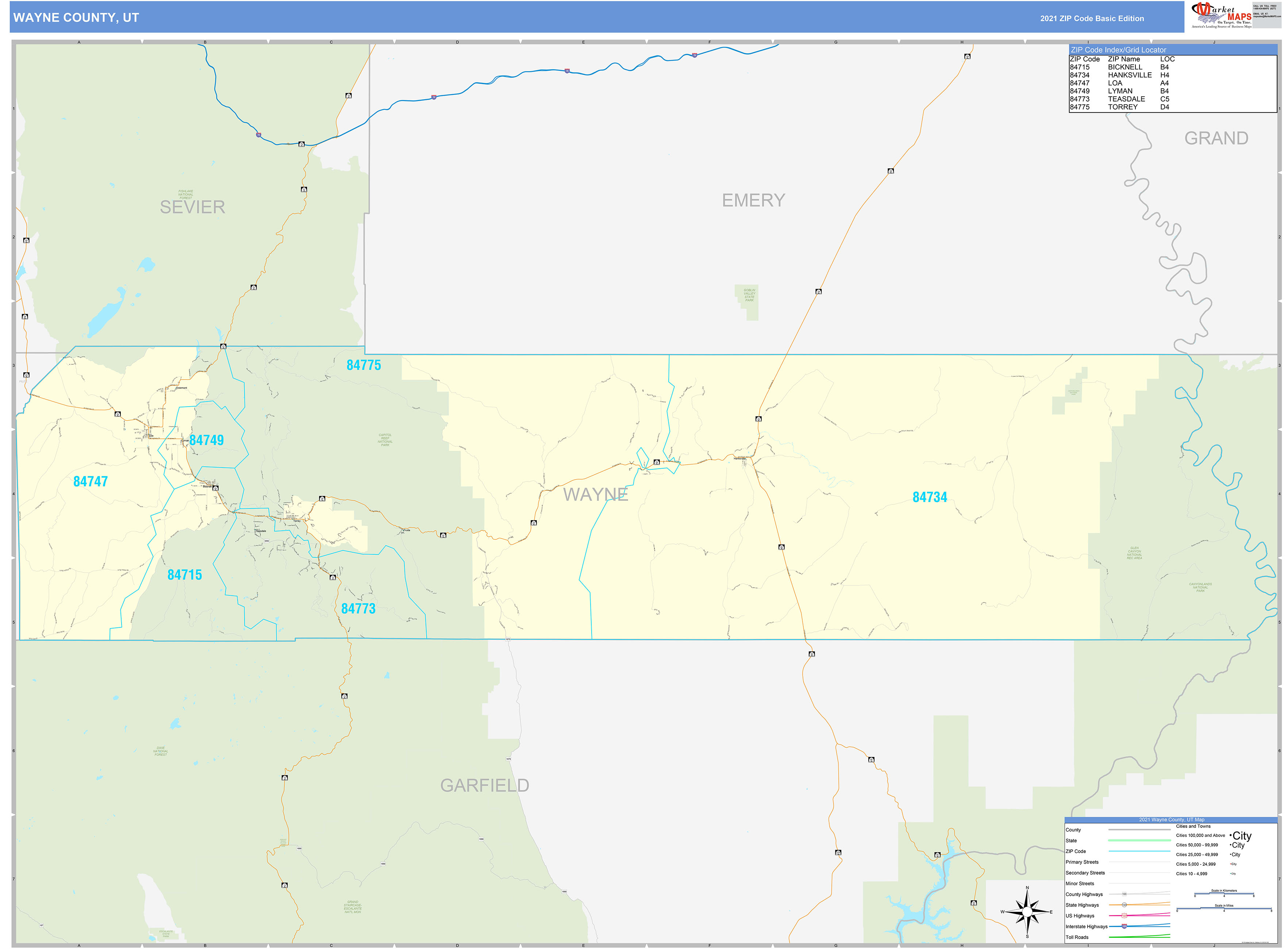Wayne County Zip Code Map Michigan United States Map