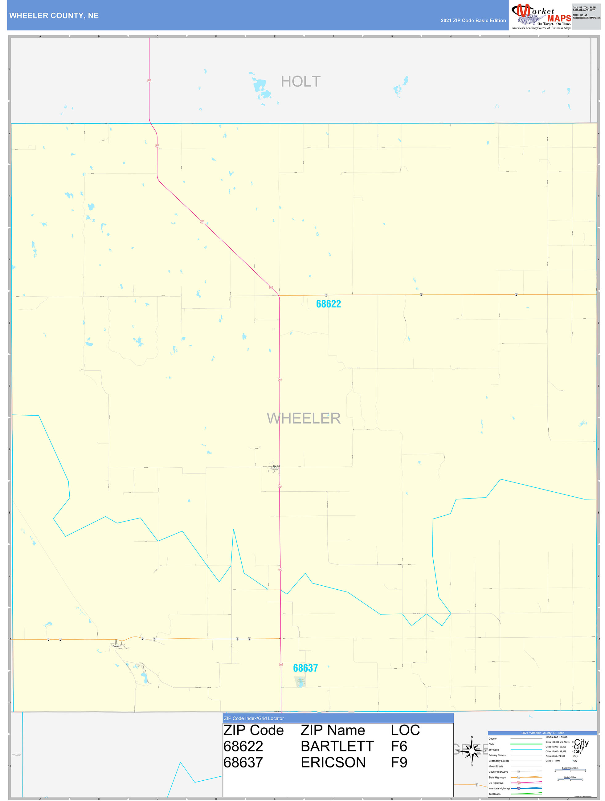 Wheeler Zip Code Map Nebraska Wheeler County Zip Code vrogue.co