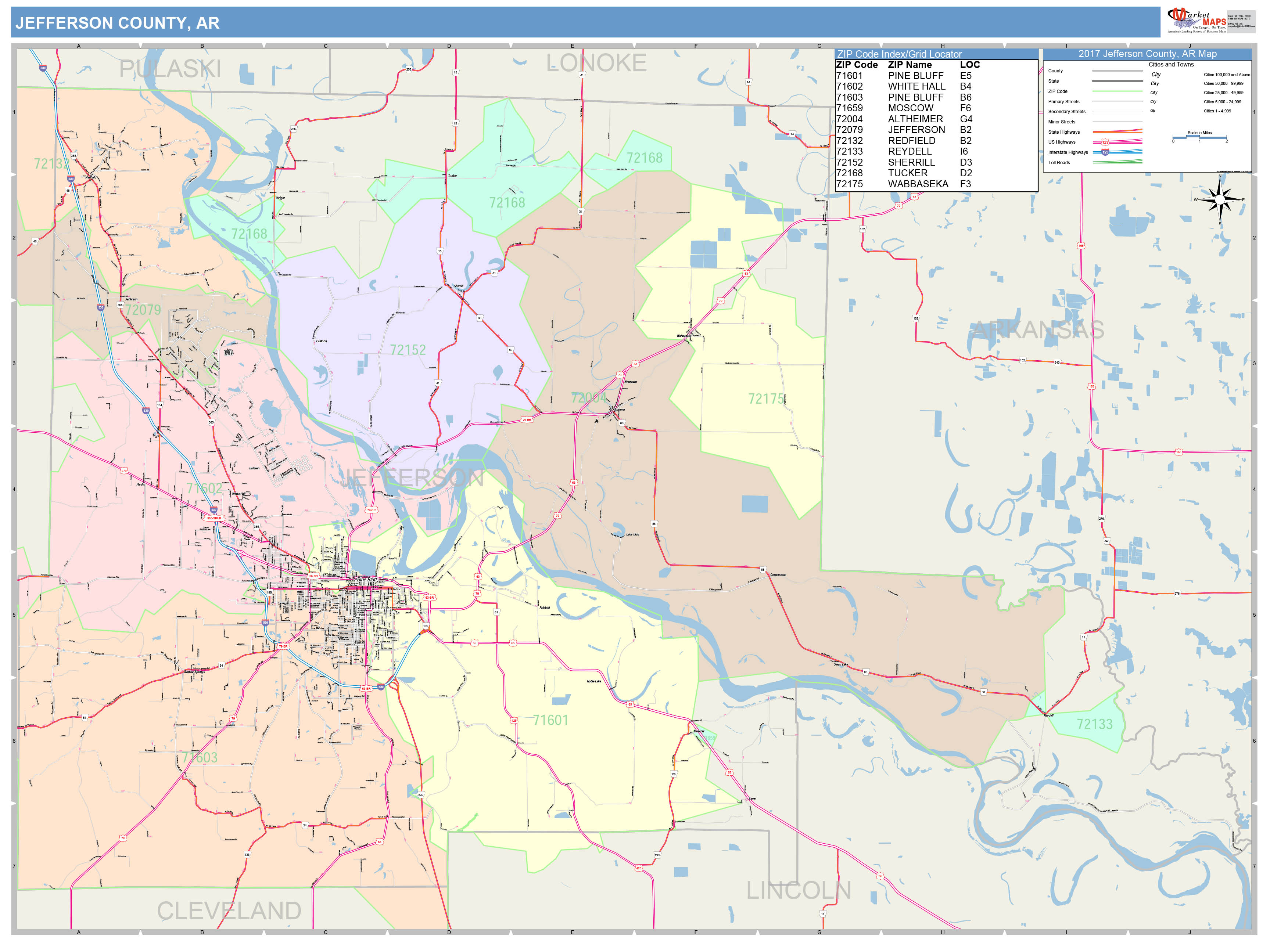 Maps Of Jefferson County