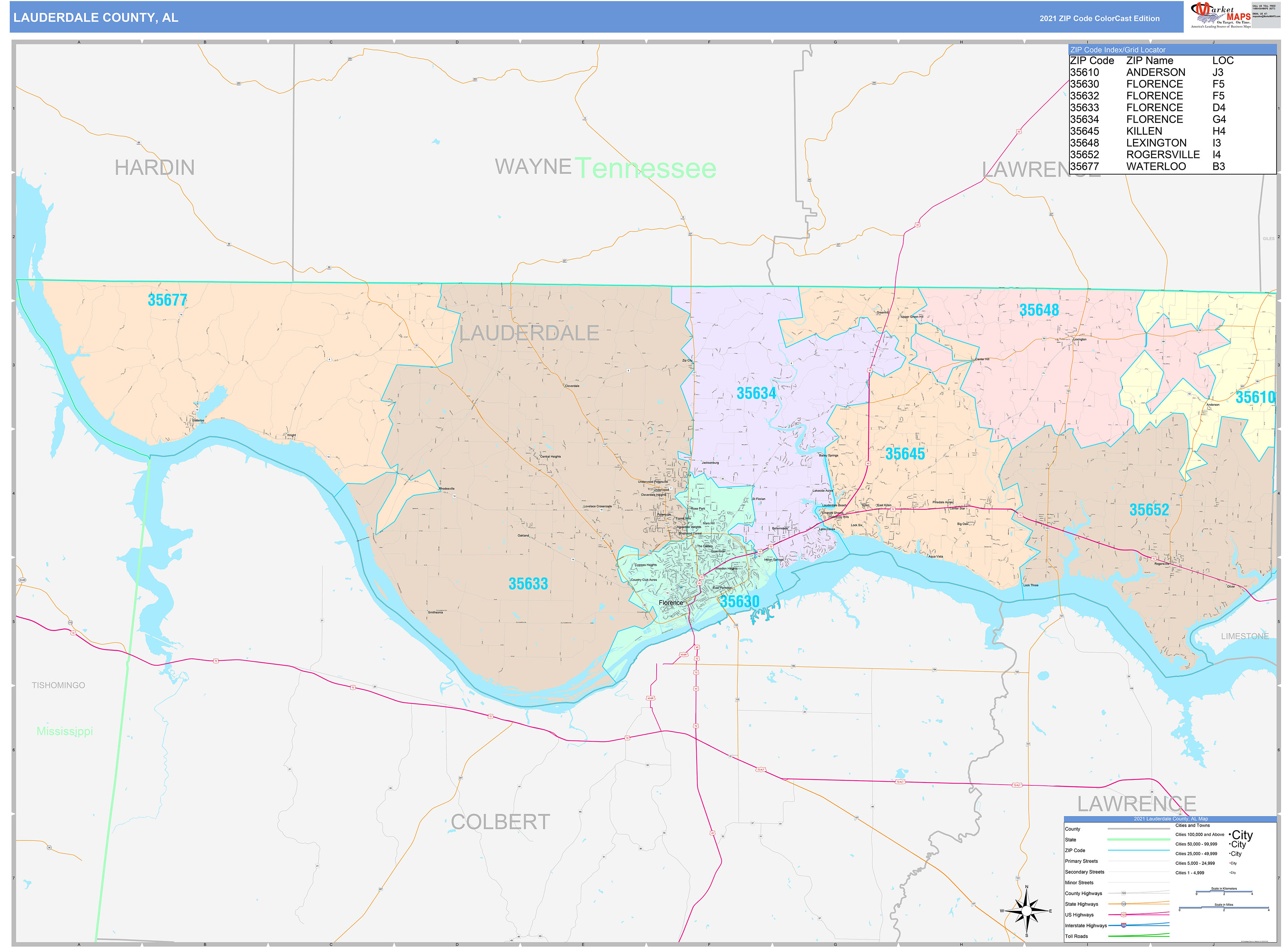 Mobile County Al Wall Map Premium Style By Marketmaps Mapsales Vrogue