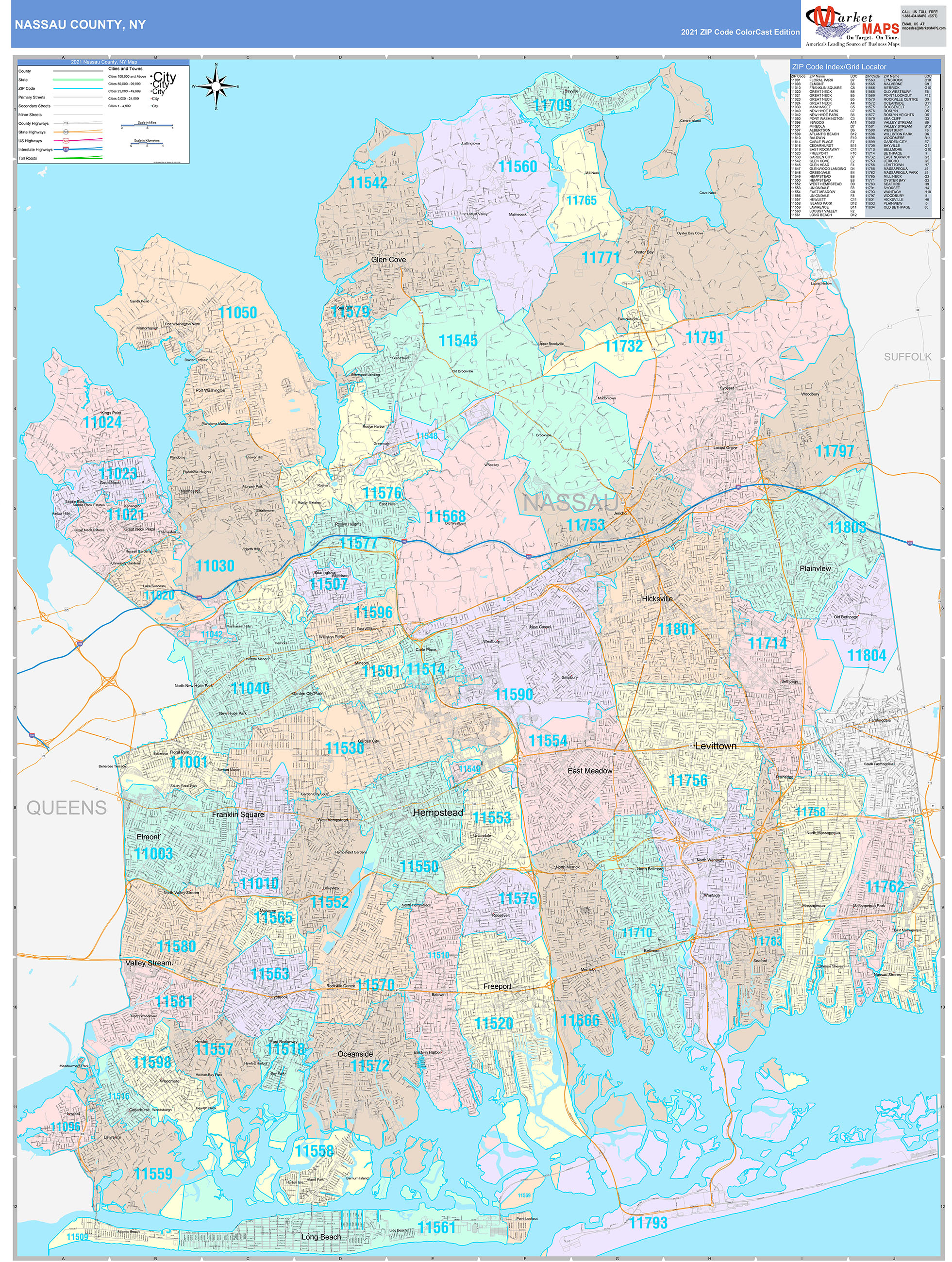 nassau-county-ny-wall-map-color-cast-style-by-marketmaps-mapsales