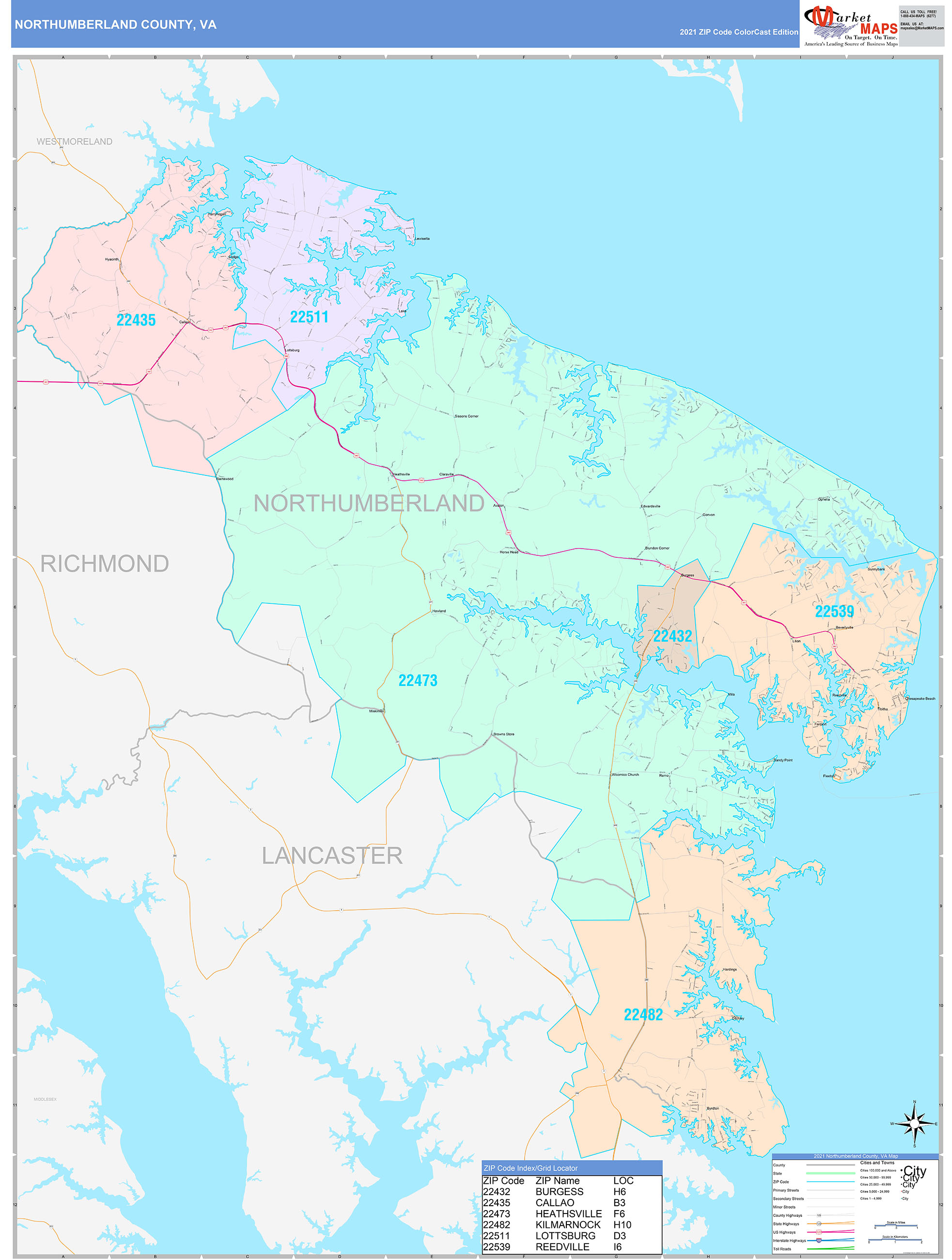 Northumberland county va