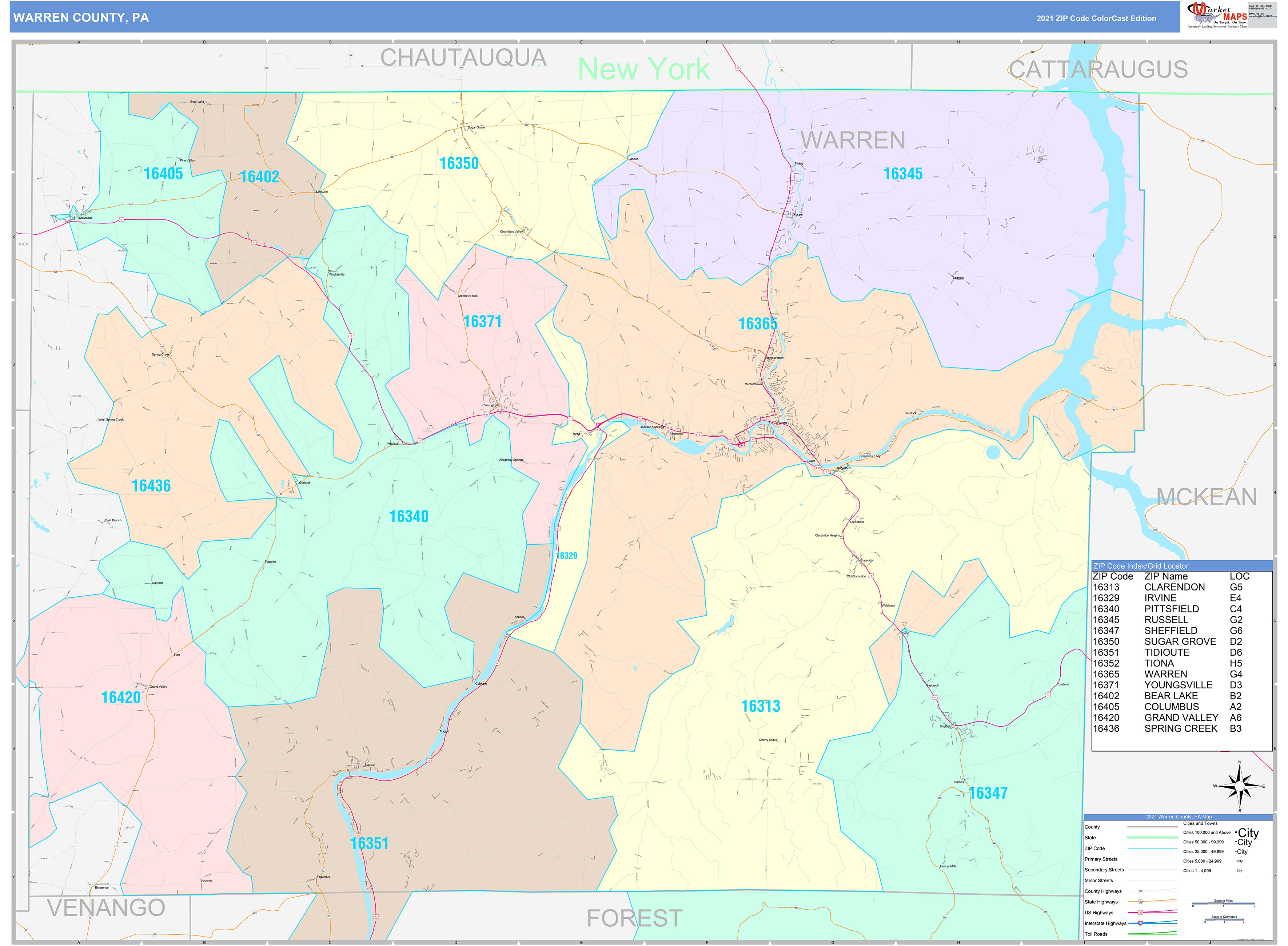 Beaver County Pa Wall Map Color Cast Style By Marketmaps - Vrogue