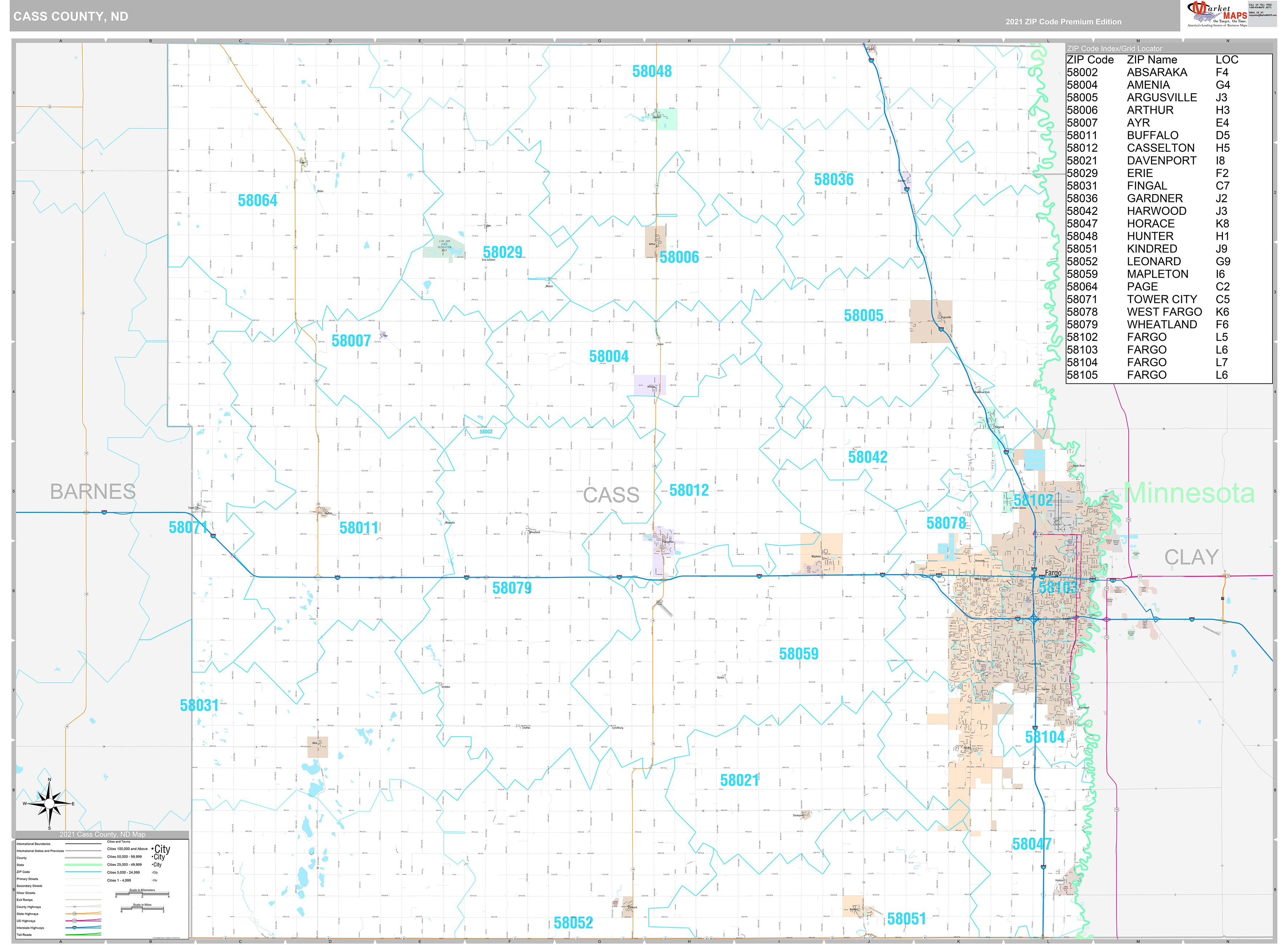 Cass County Land Maps