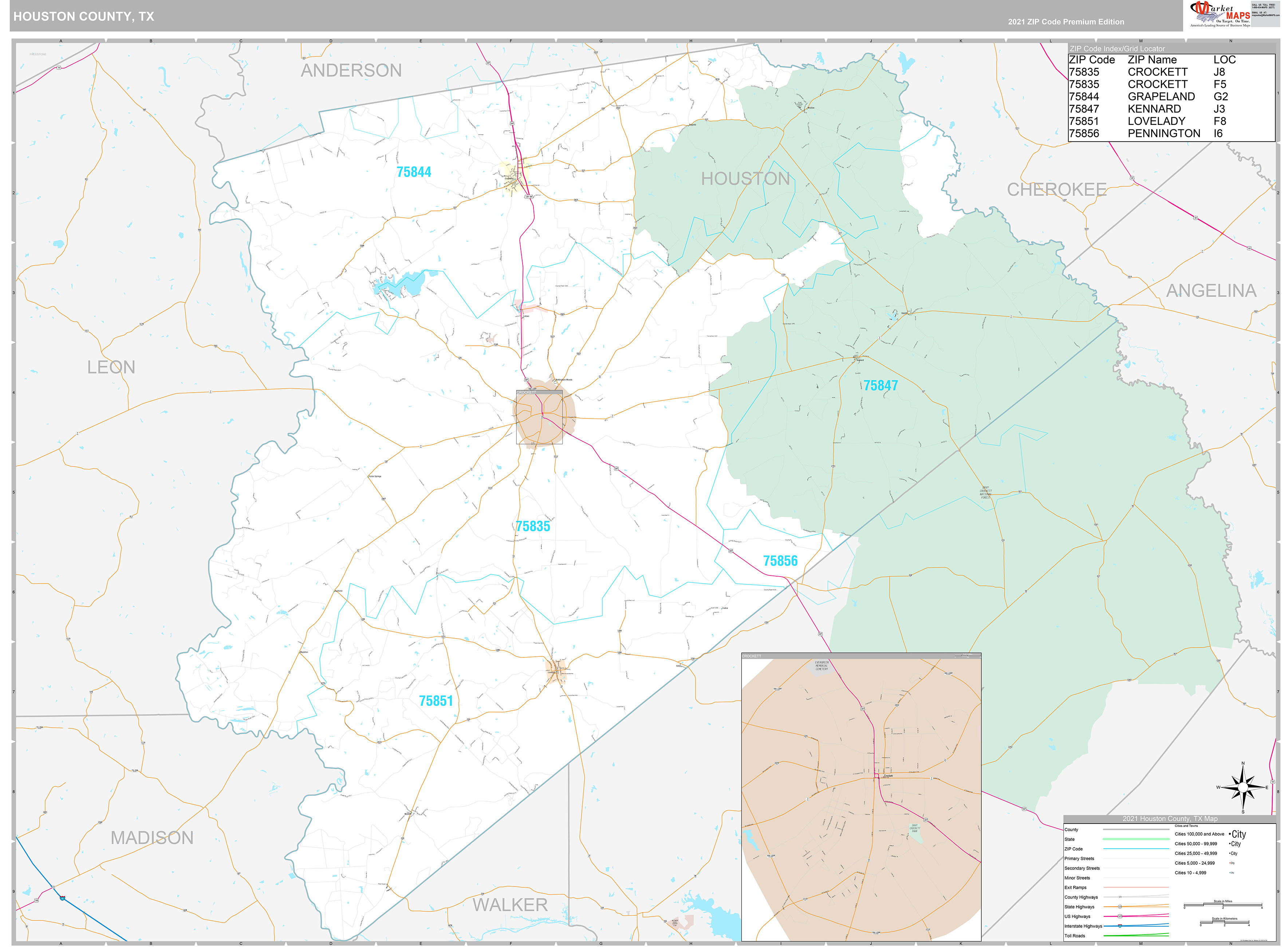 Houston Texas County Map | Images and Photos finder