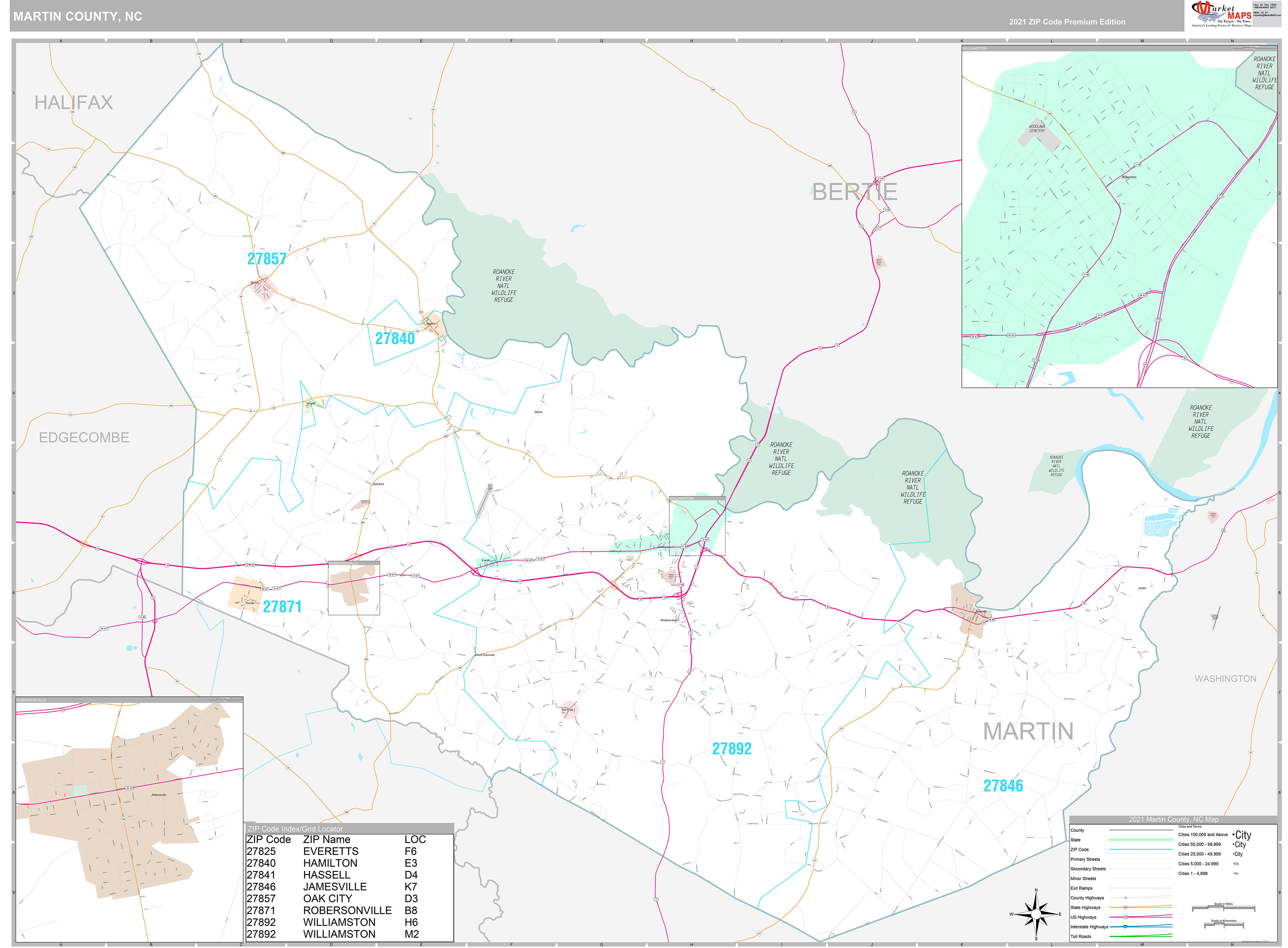 martin-county-nc-wall-map-premium-style-by-marketmaps-mapsales