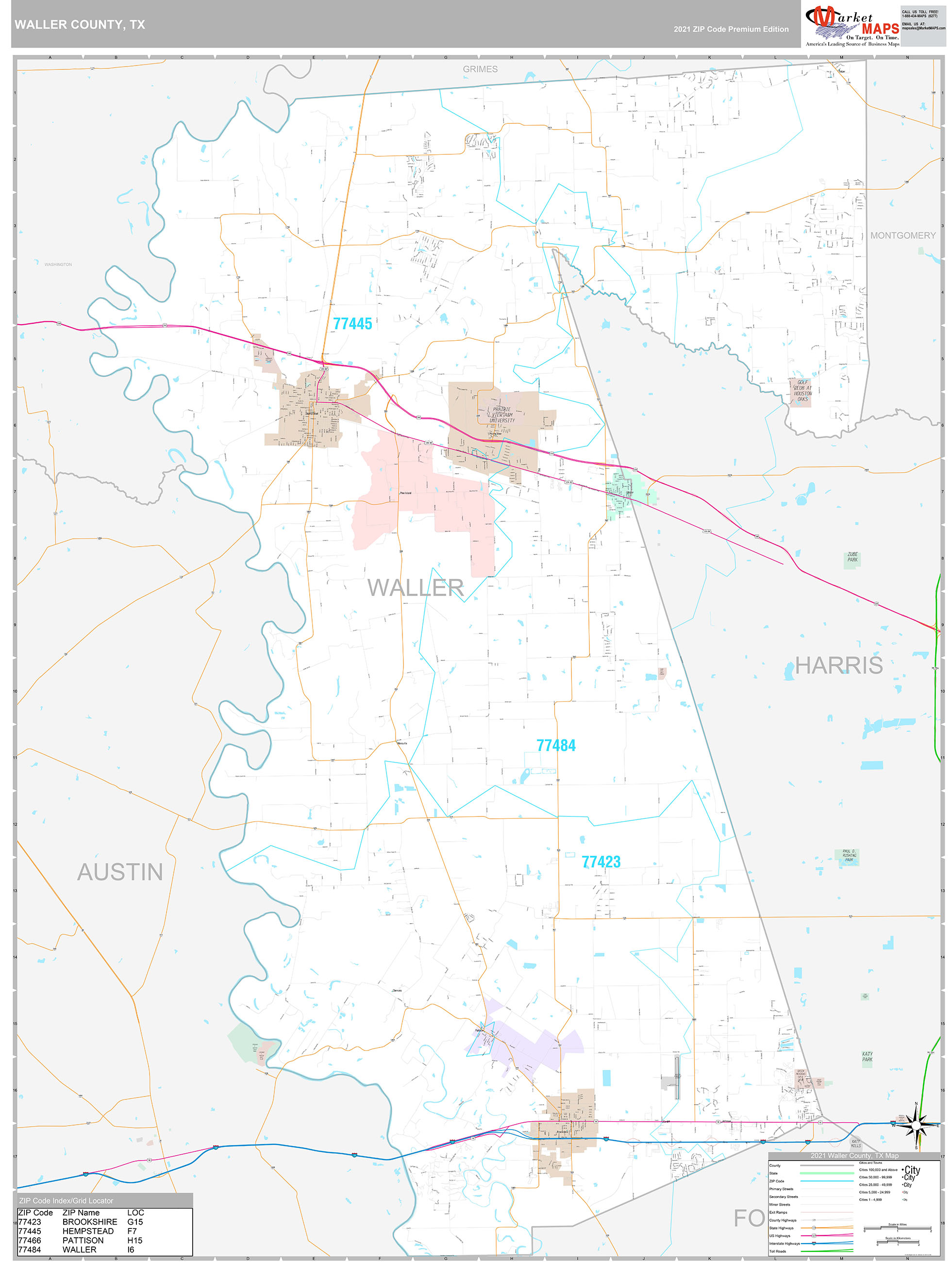 Navigating The Landscape: A Comprehensive Guide To Waller County, Texas 