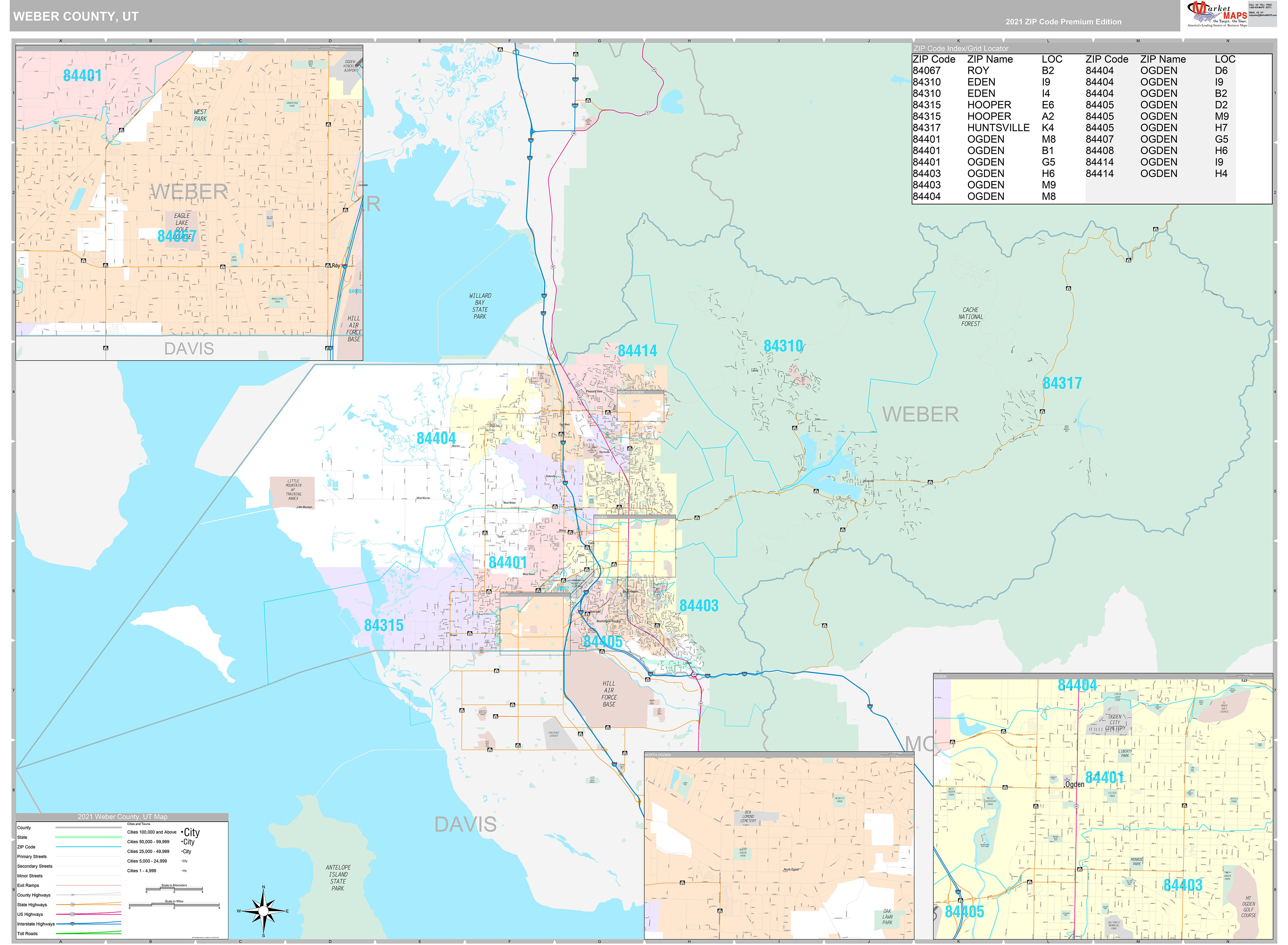 Weber State Campus Map