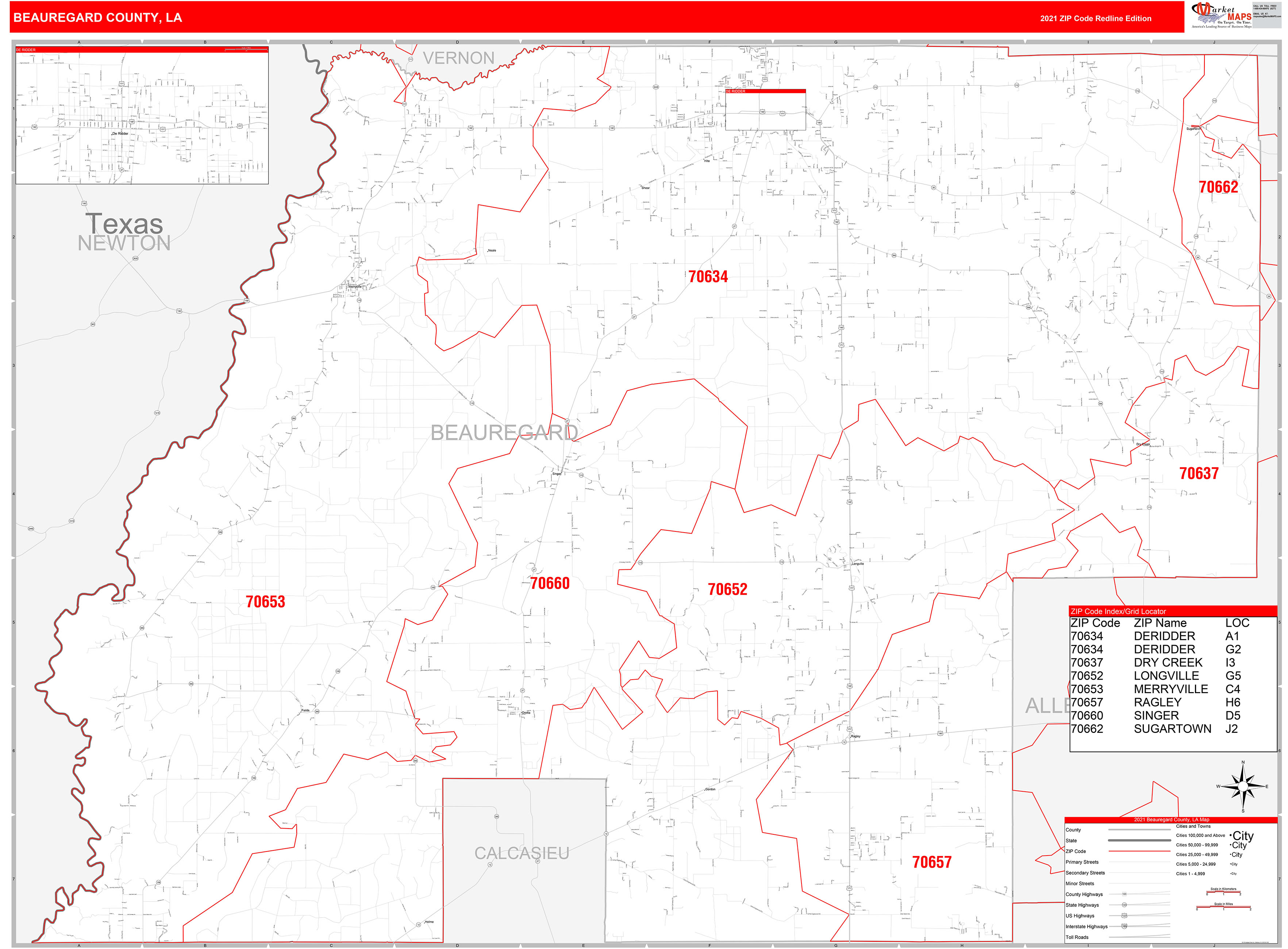 Map Of Beauregard Parish Louisiana at Lucy Via blog