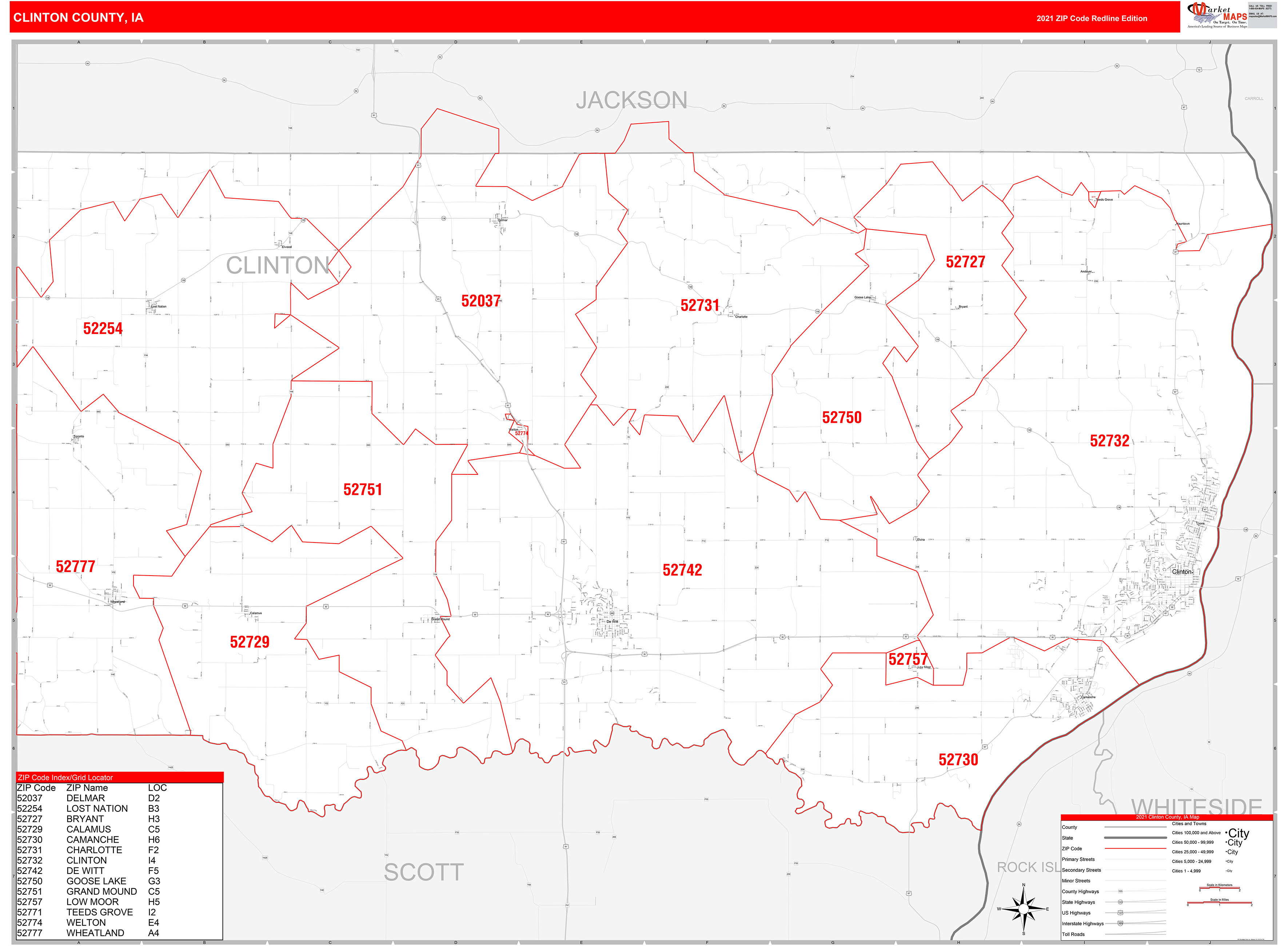Clinton County Ia Beacon - 54xrl15