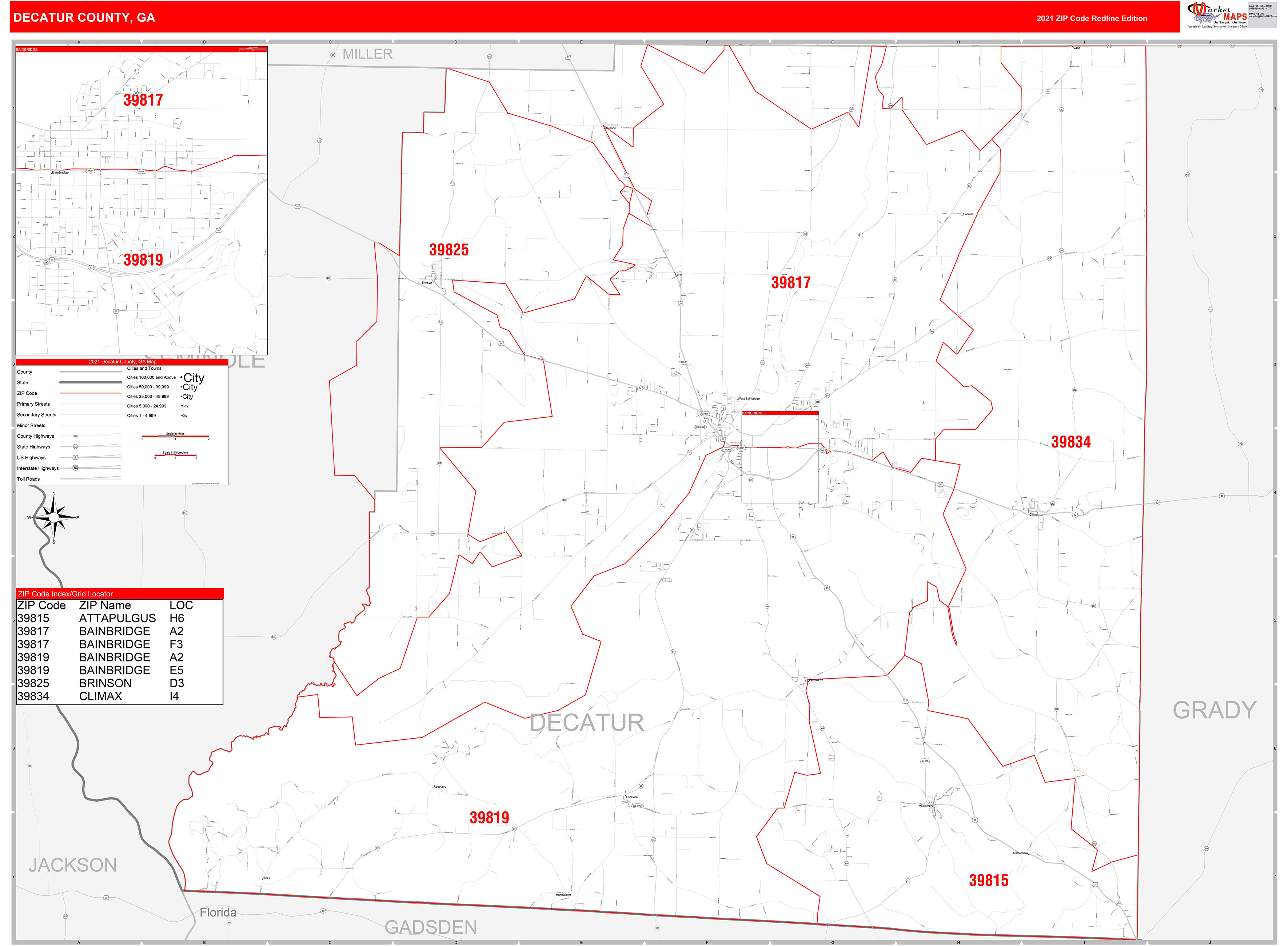 Zip Code Wall Map Red Line Style By Marketmap vrogue.co