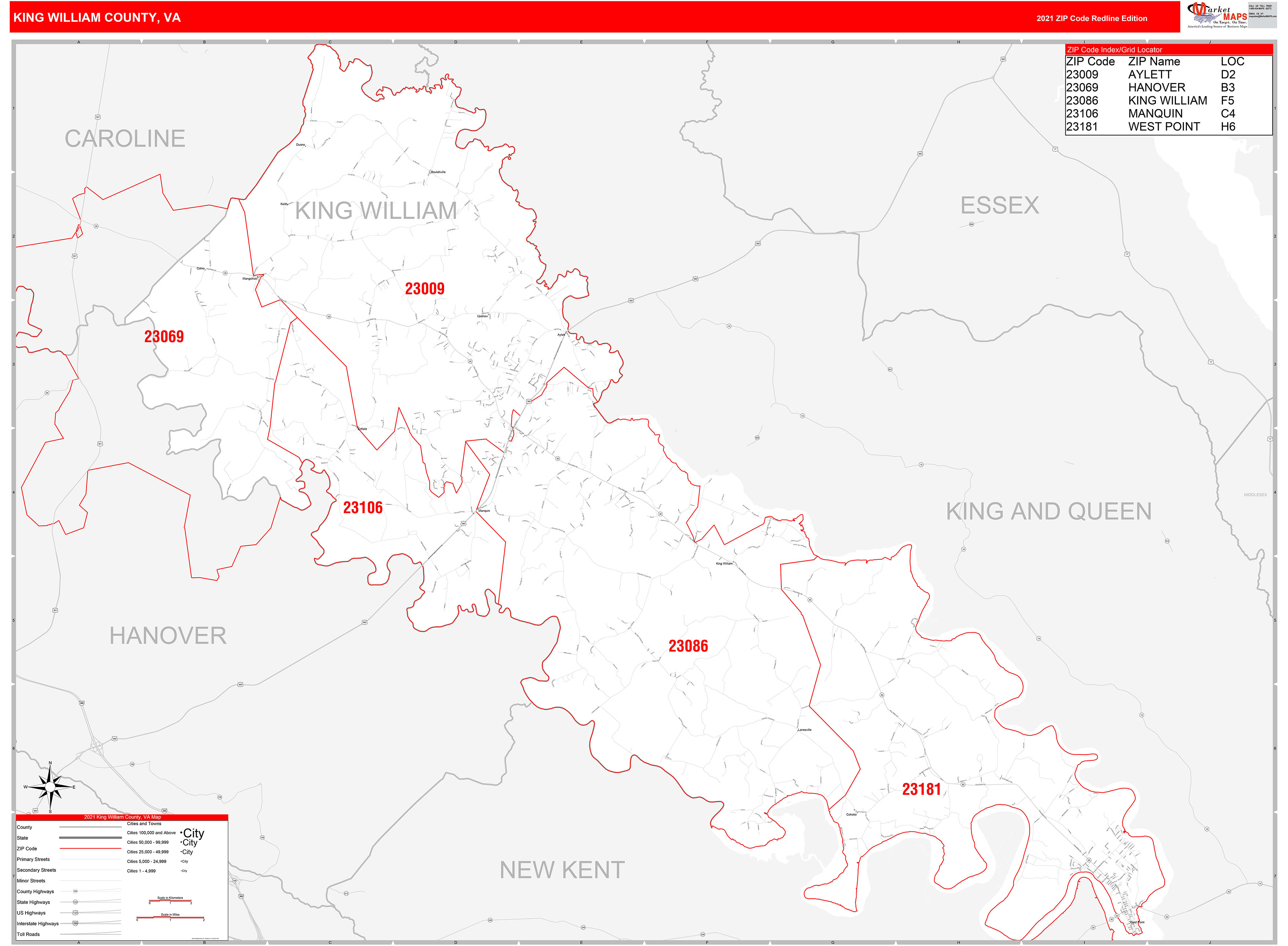 King County Zip Code Map Map