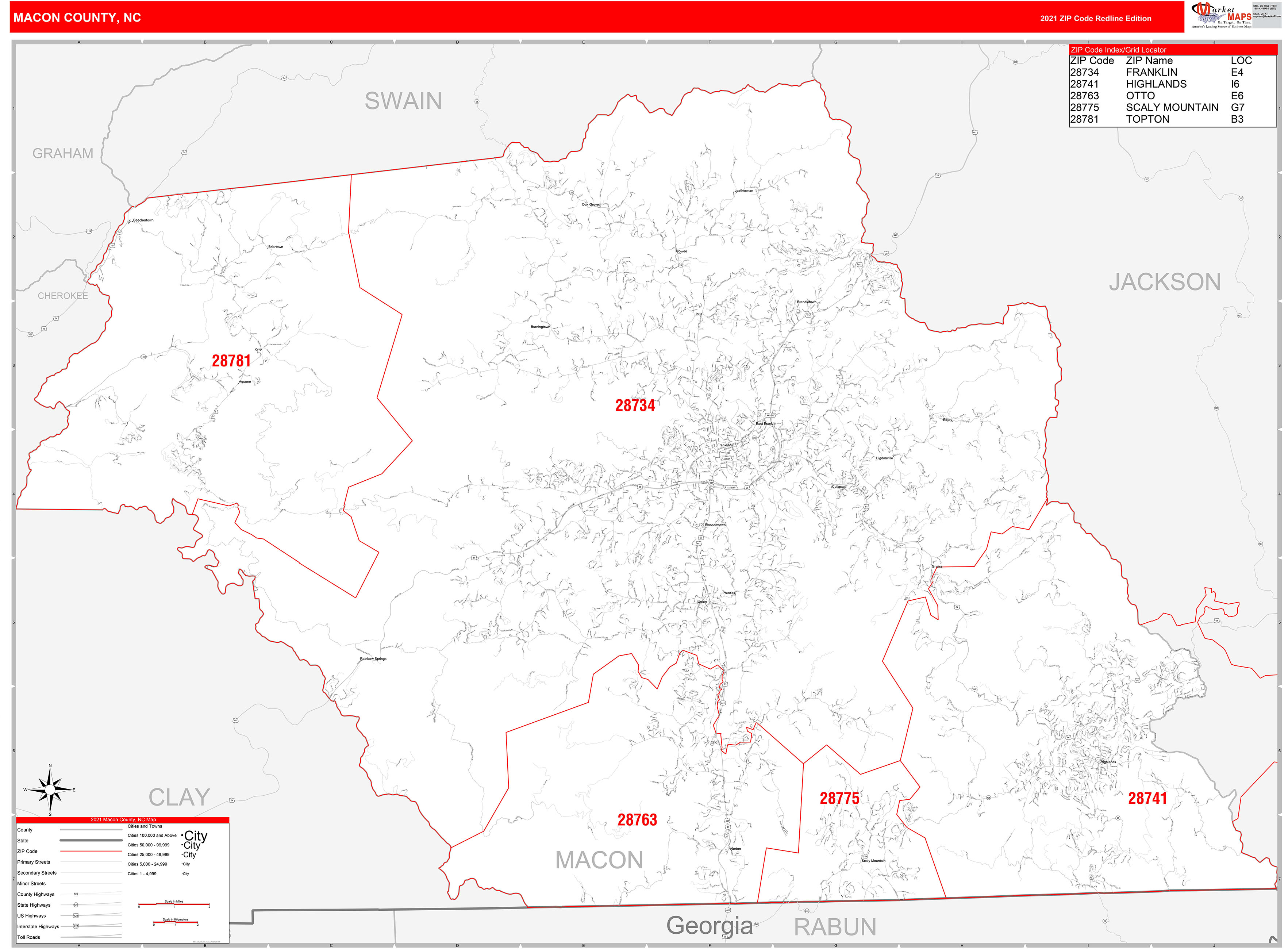 Macon County Missouri Digital Zip Code Map vrogue.co