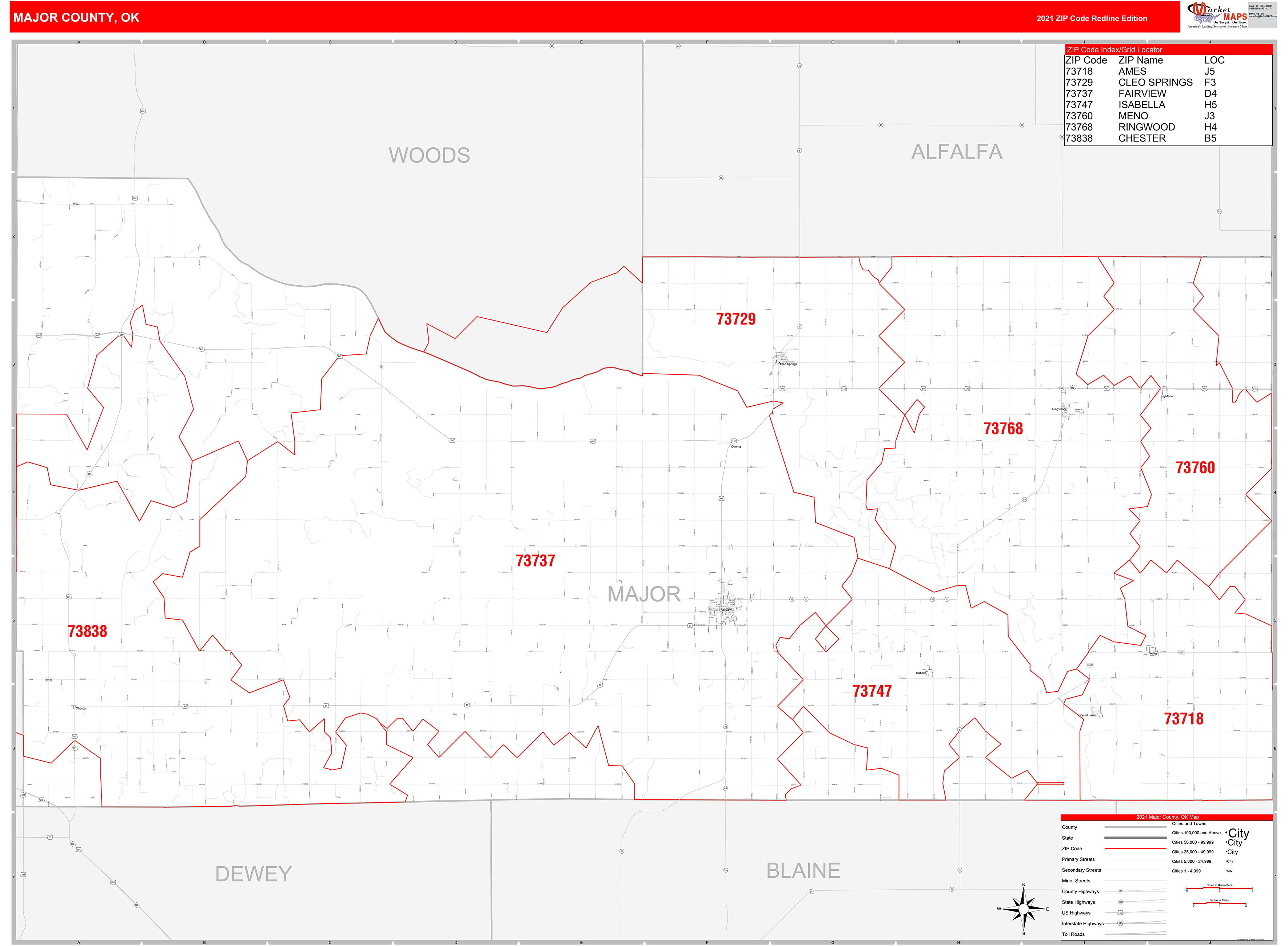 Map Of Zip Codes In Oklahoma Major County Oklahoma Zi vrogue.co