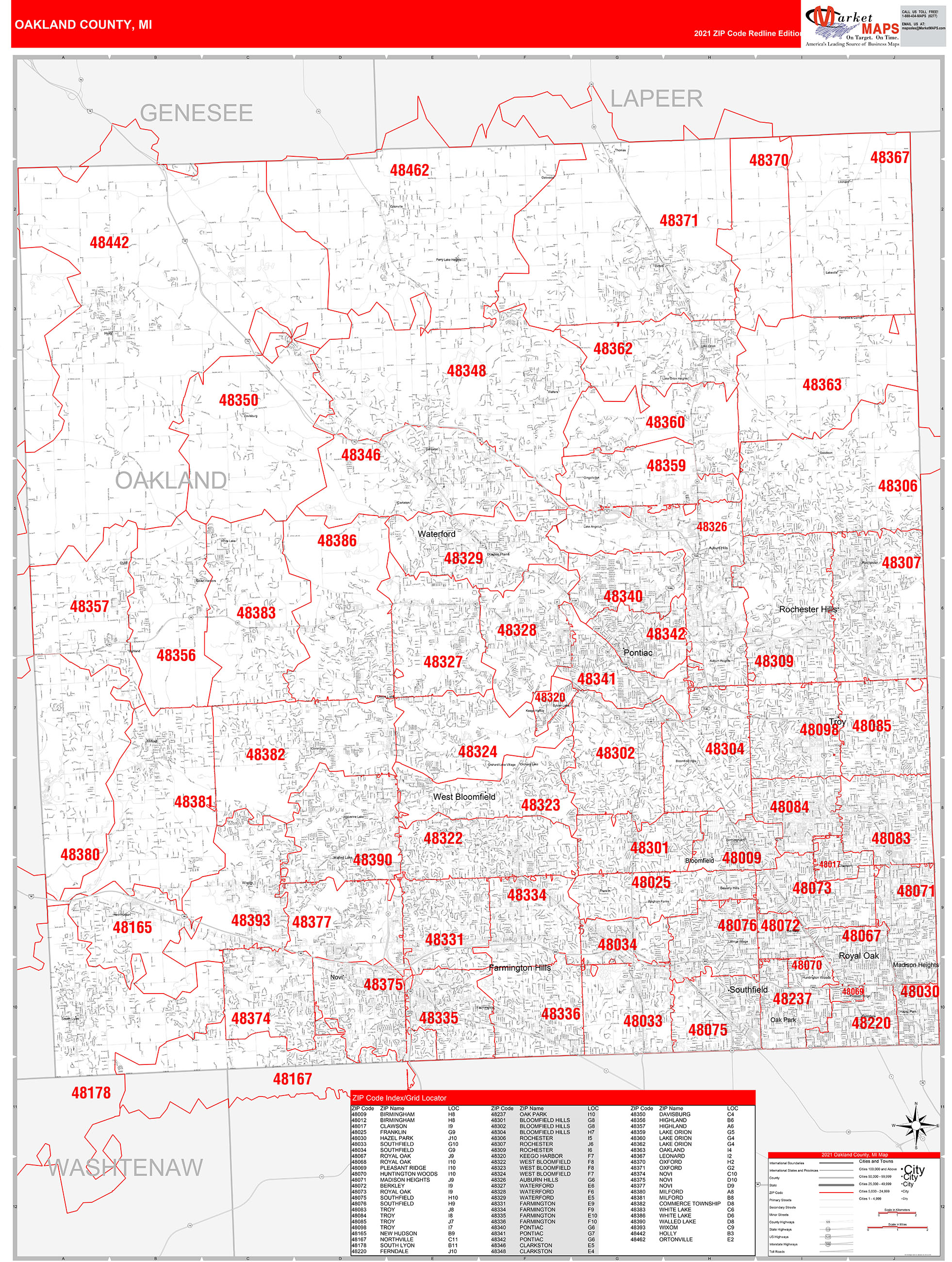Oakland Zip Code Map United States Map